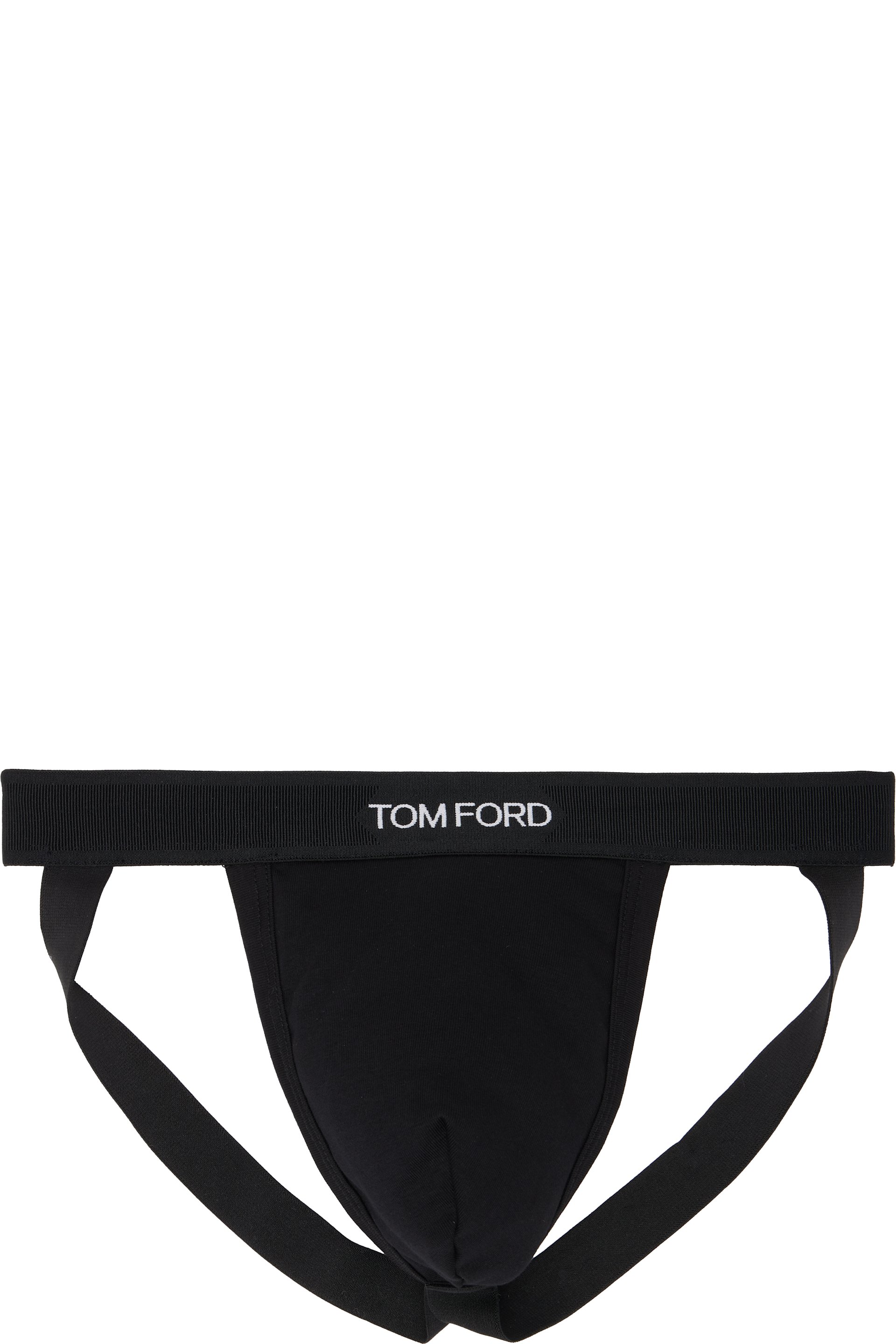 TOM FORD - Black Classic Jock Strap