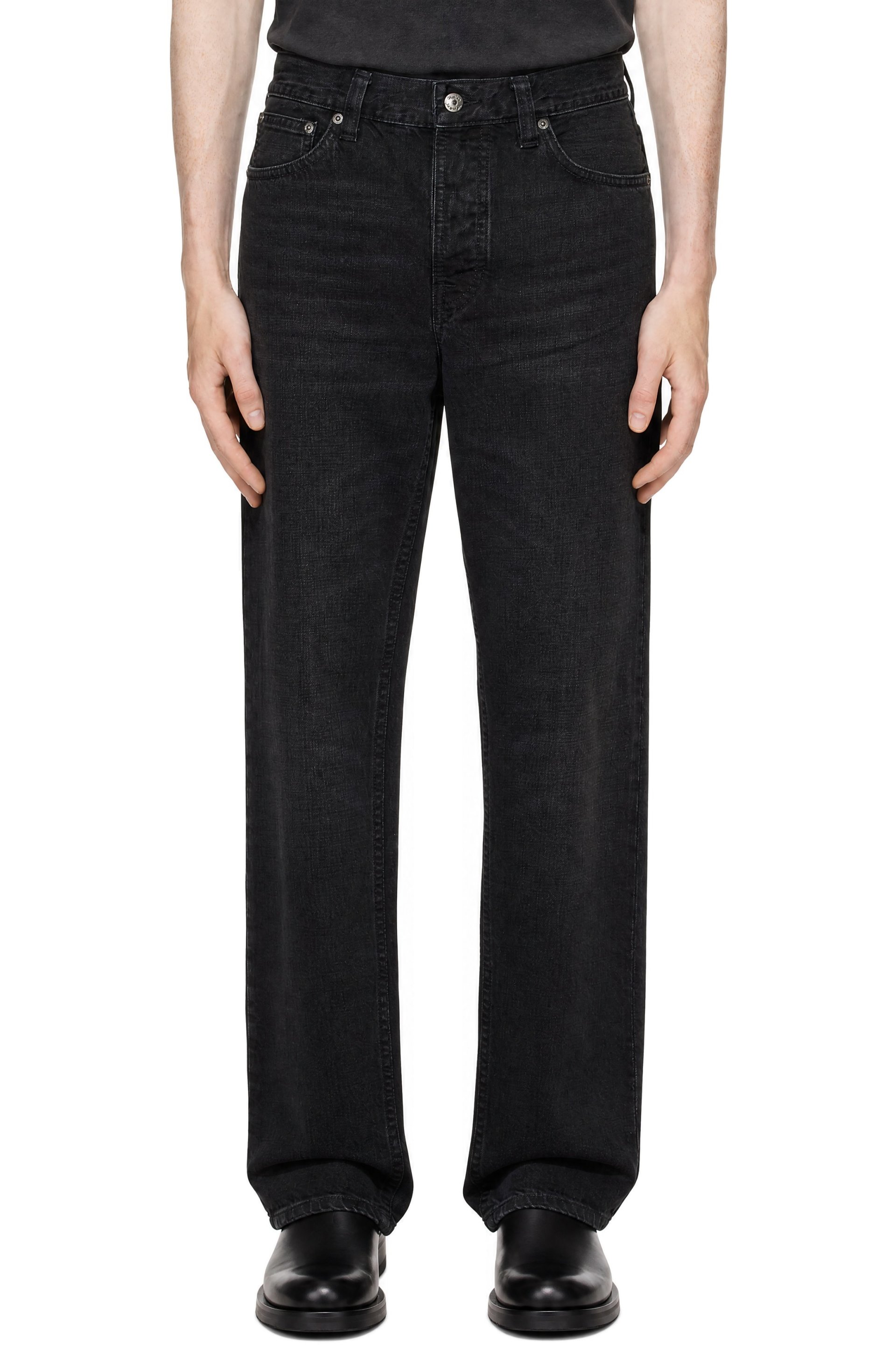 Nudie Jeans - Black Steady Eddie II Jeans