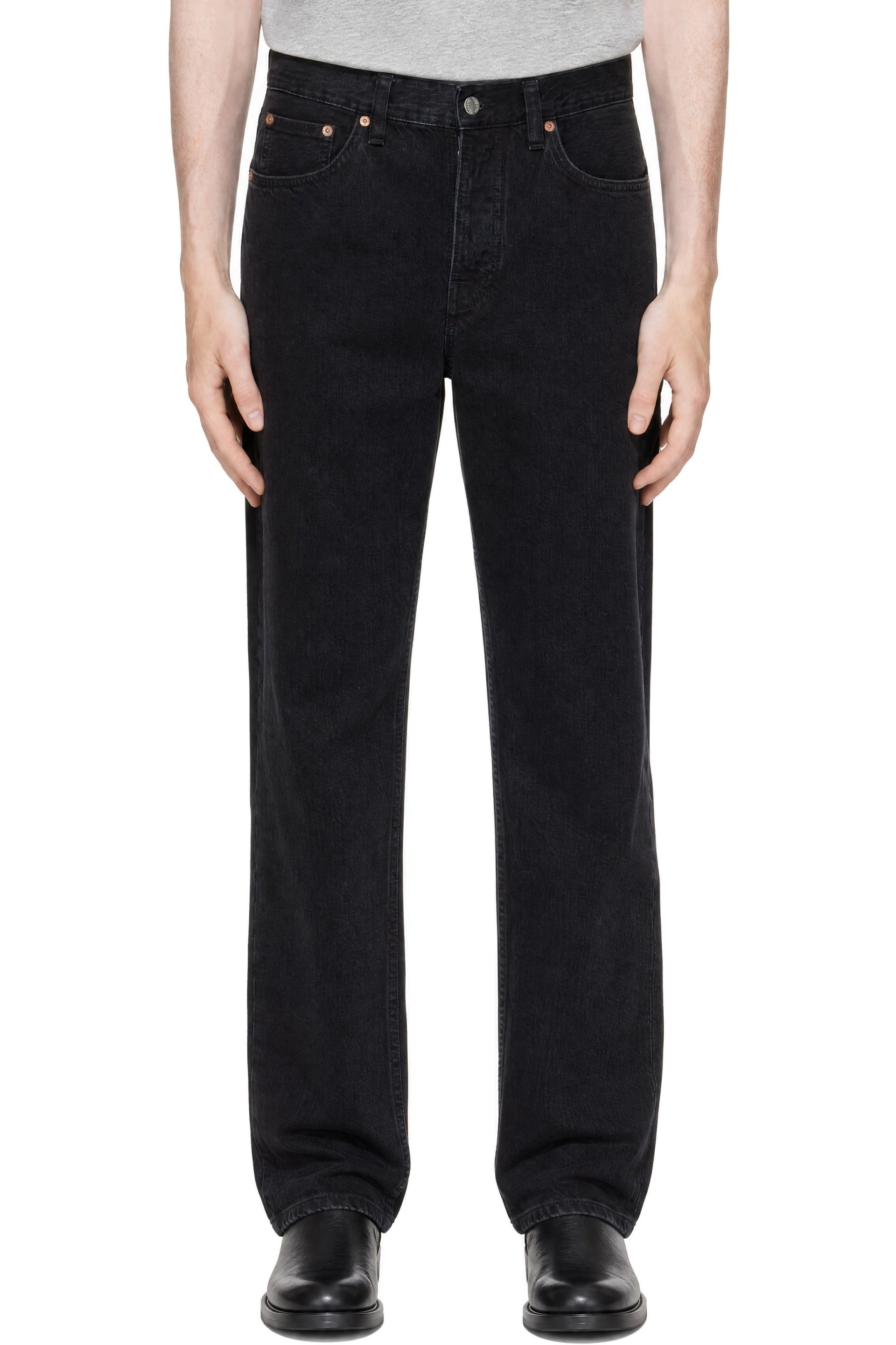 Nudie Jeans - Black Rad Rufus Jeans