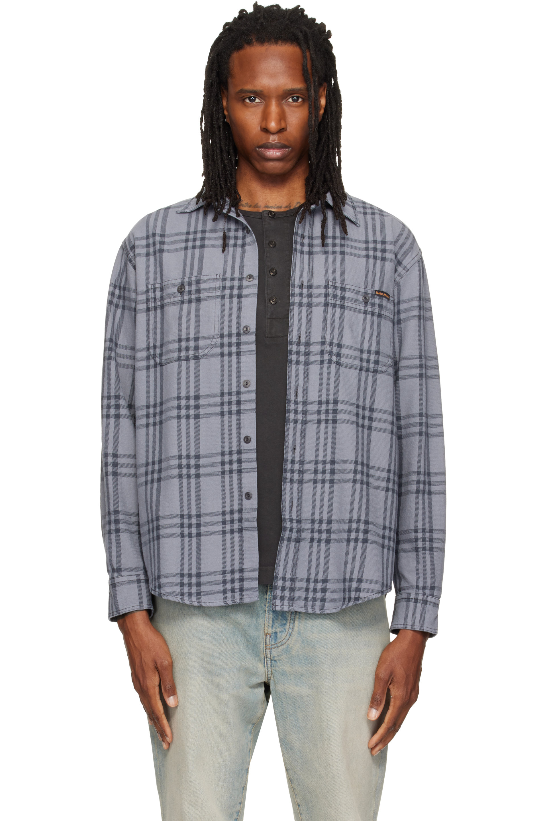 Nudie Jeans - Gray Julian Shirt