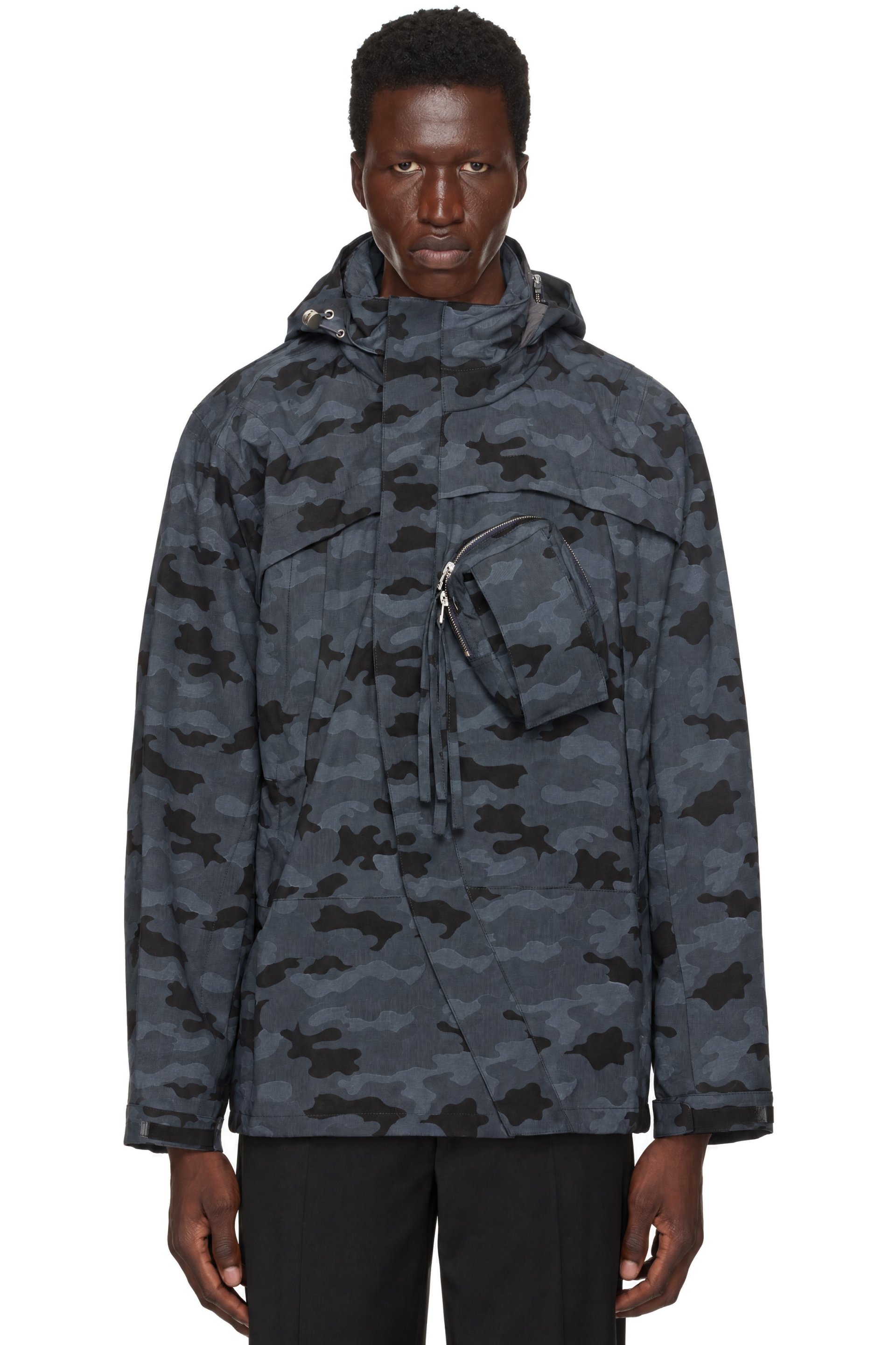 FFFPOSTALSERVICE - Blue MK3 Curved Zip Jacket