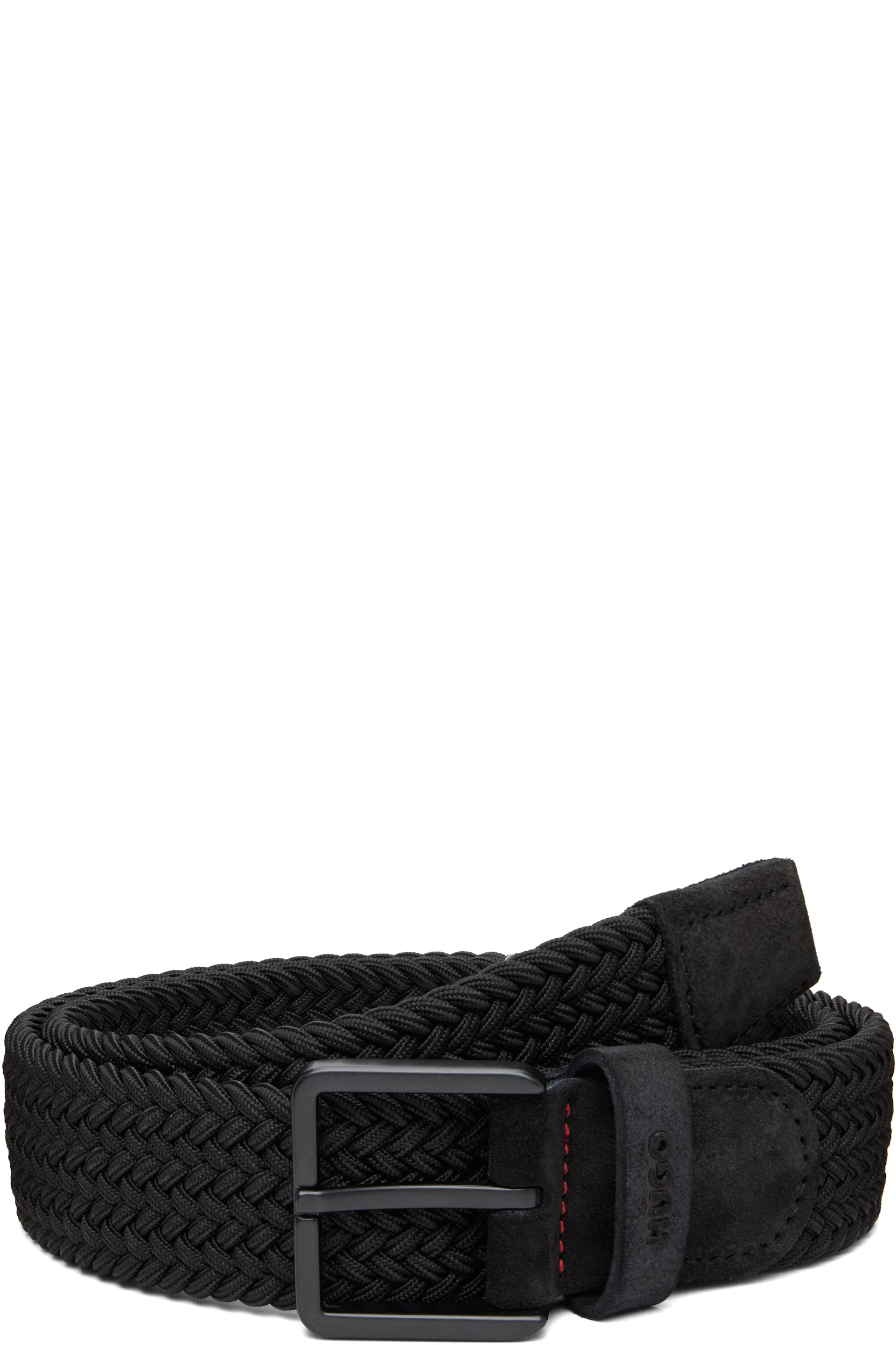 Hugo - Black Braided Belt