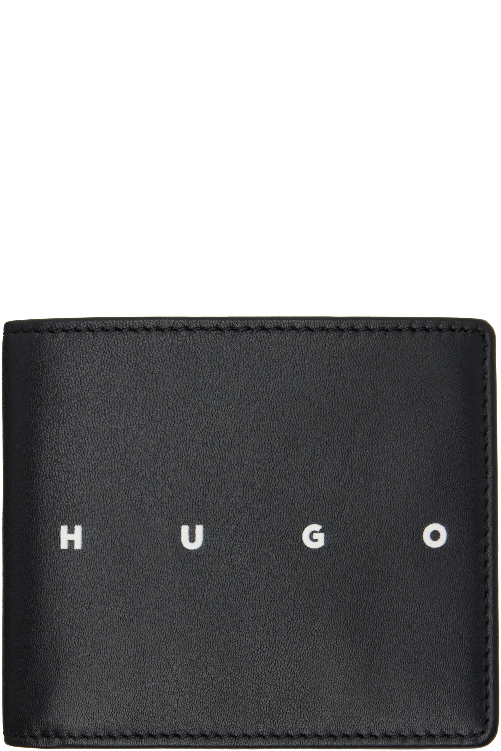 Hugo - Black Leather Wallet