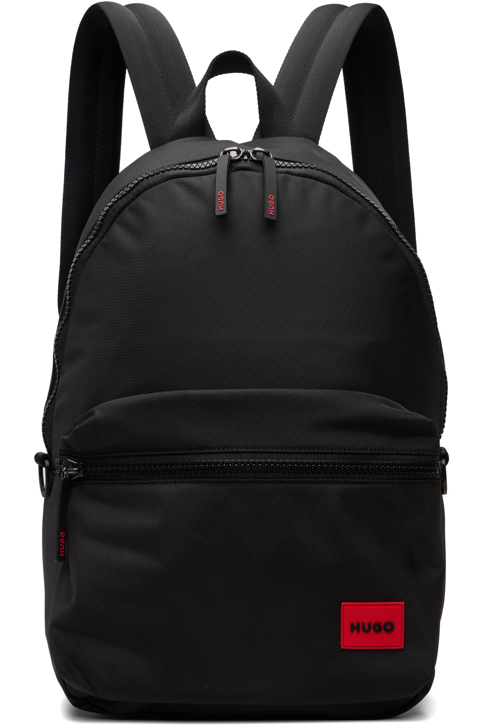 Hugo - Black Canvas Backpack