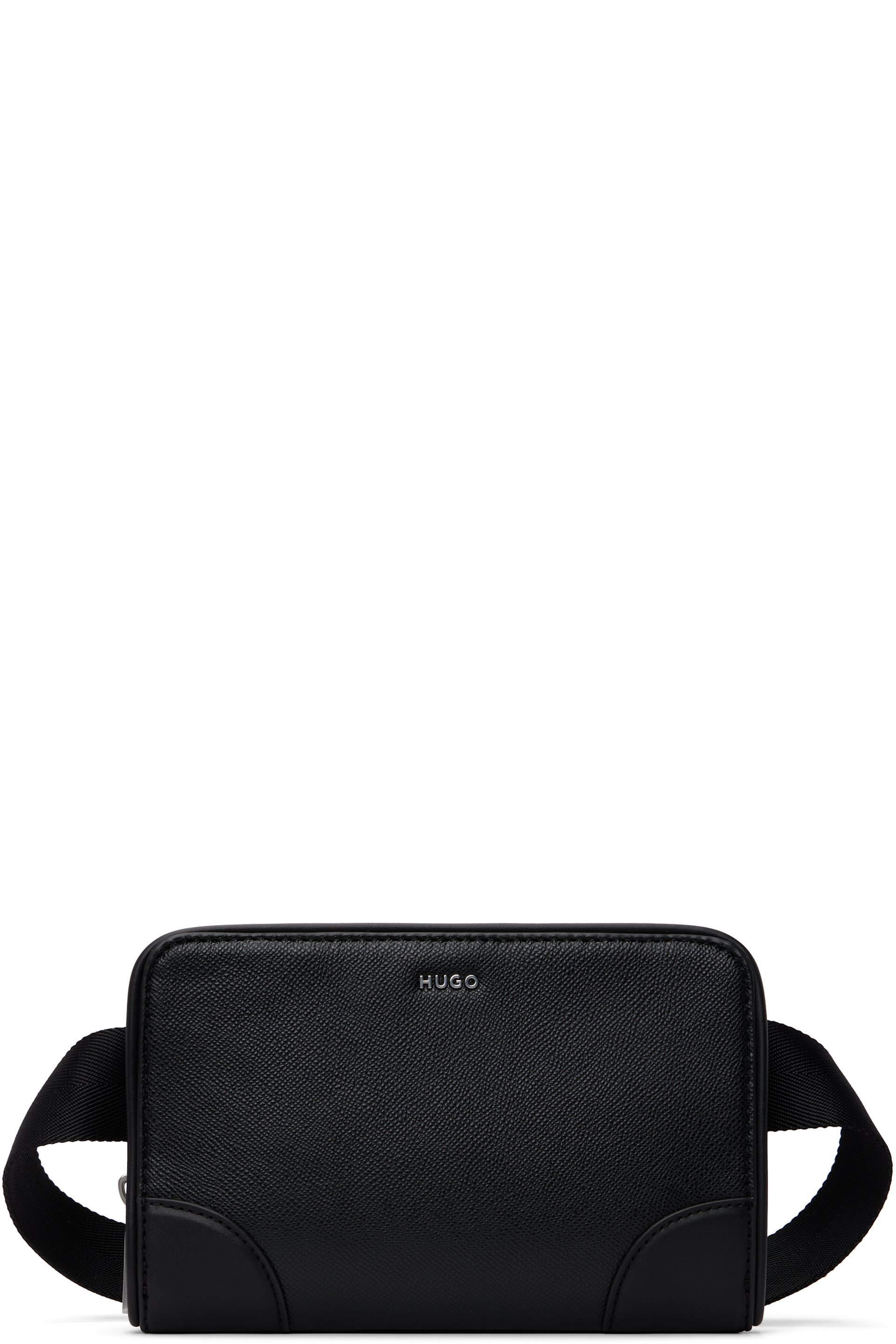 Hugo - Black Crossbody Messenger Bag