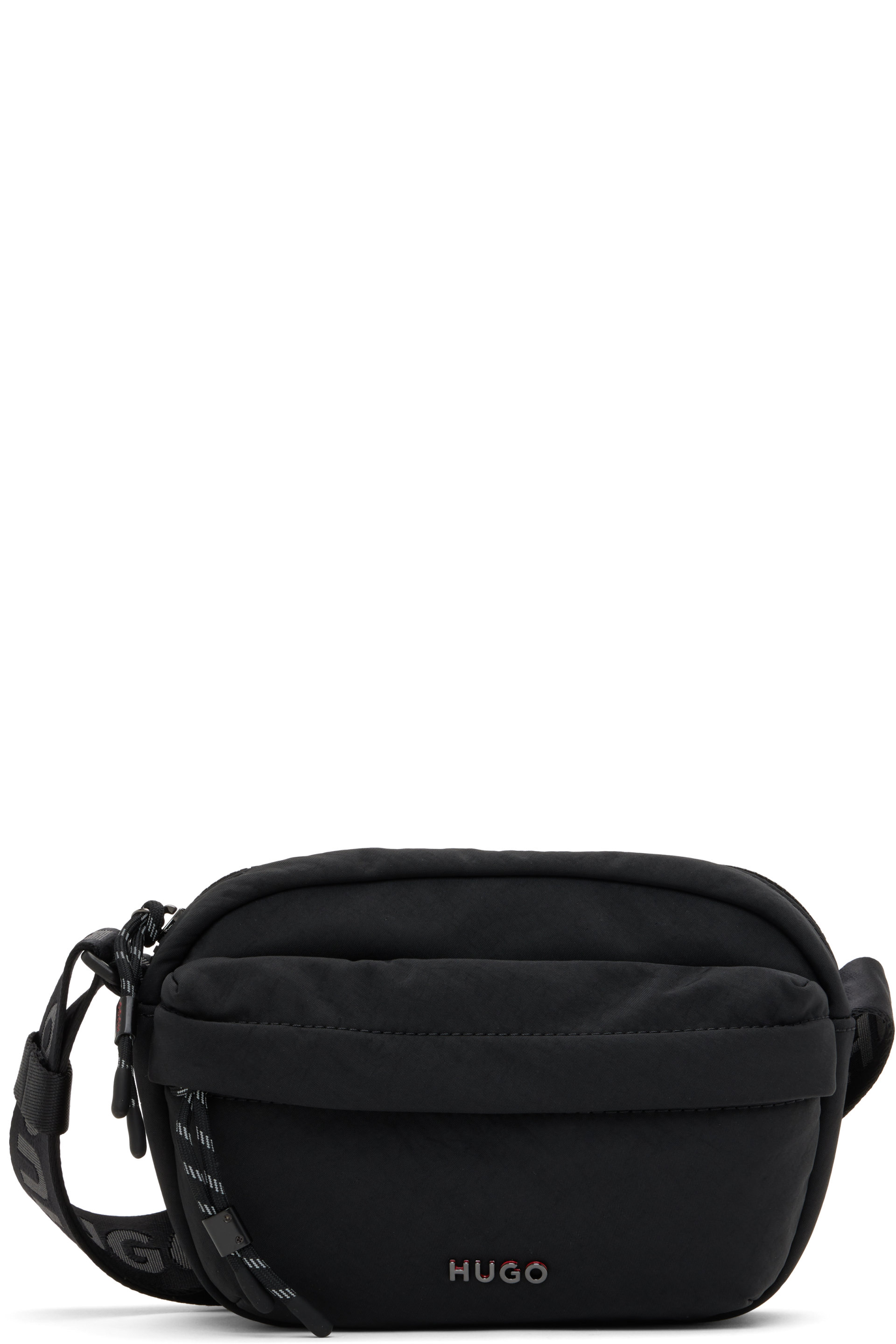 Hugo - Pochette noire à logos