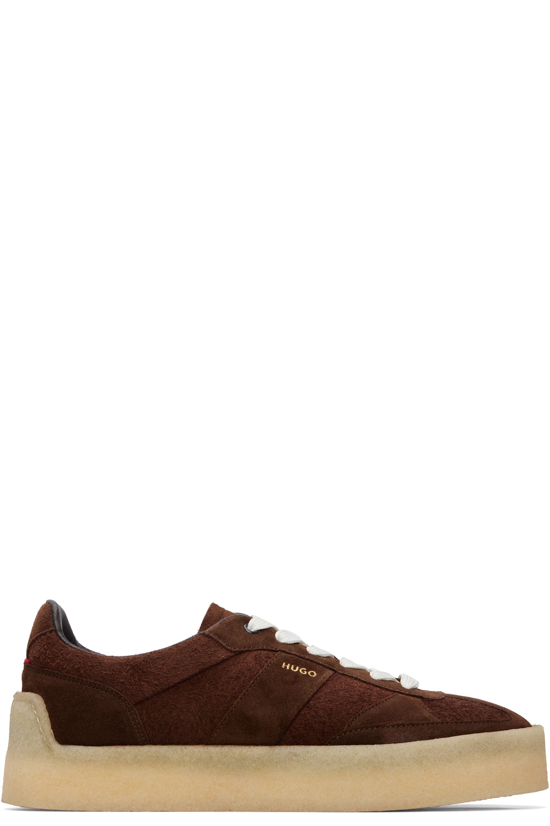 Hugo - Brown Suede Sneakers