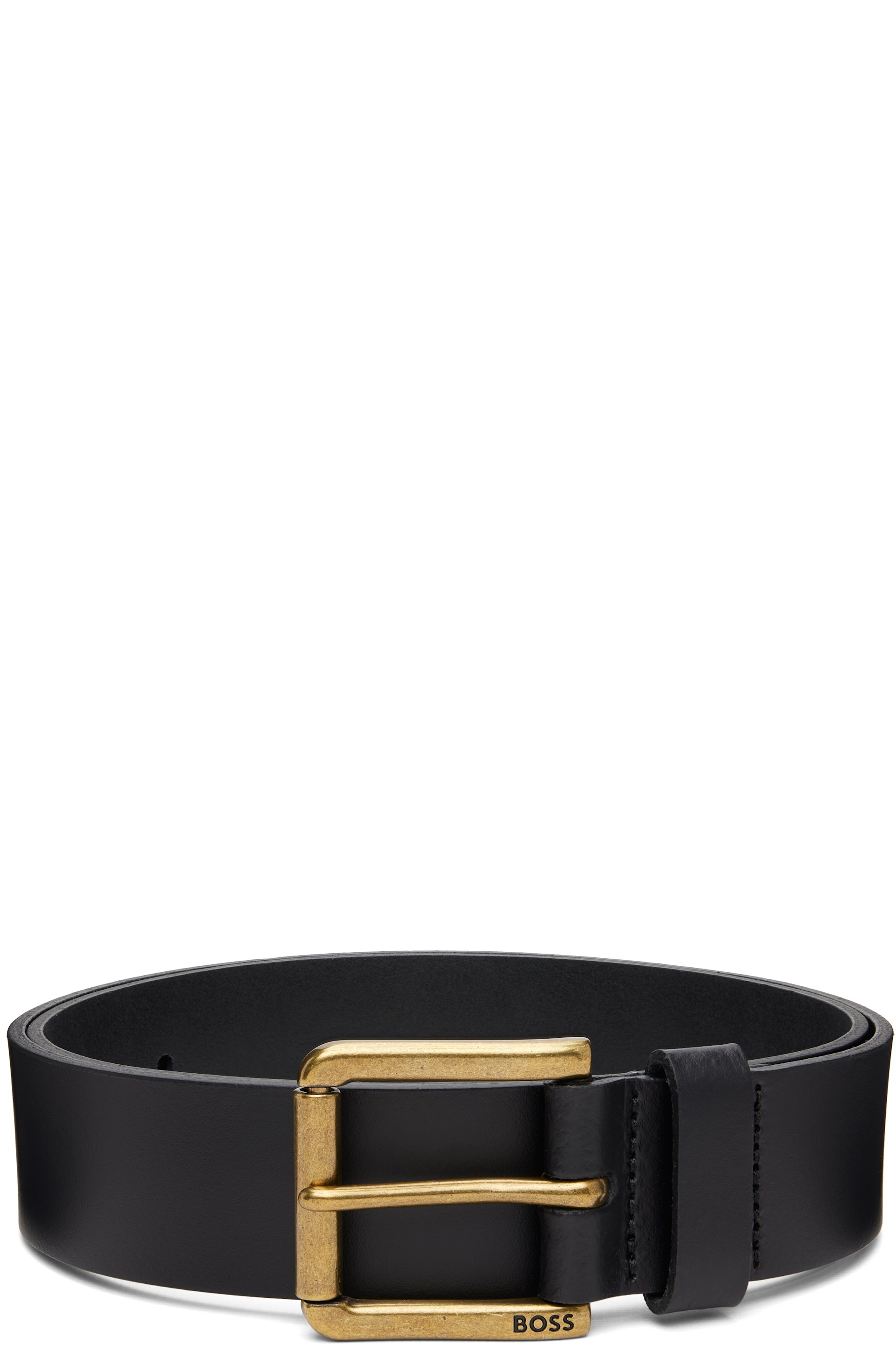 Boss - Ceinture noire en cuir