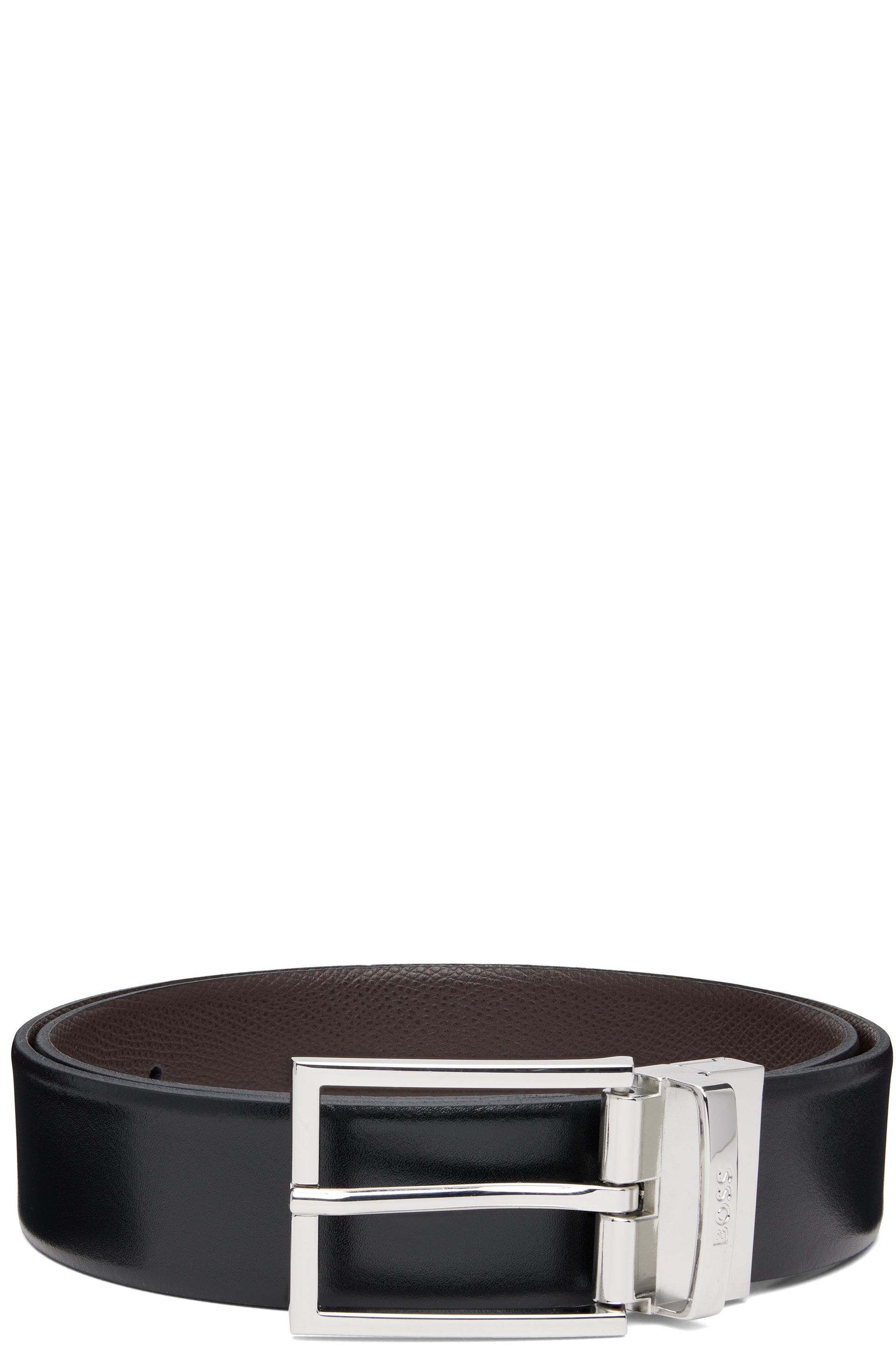 Boss - Ceinture noire en cuir