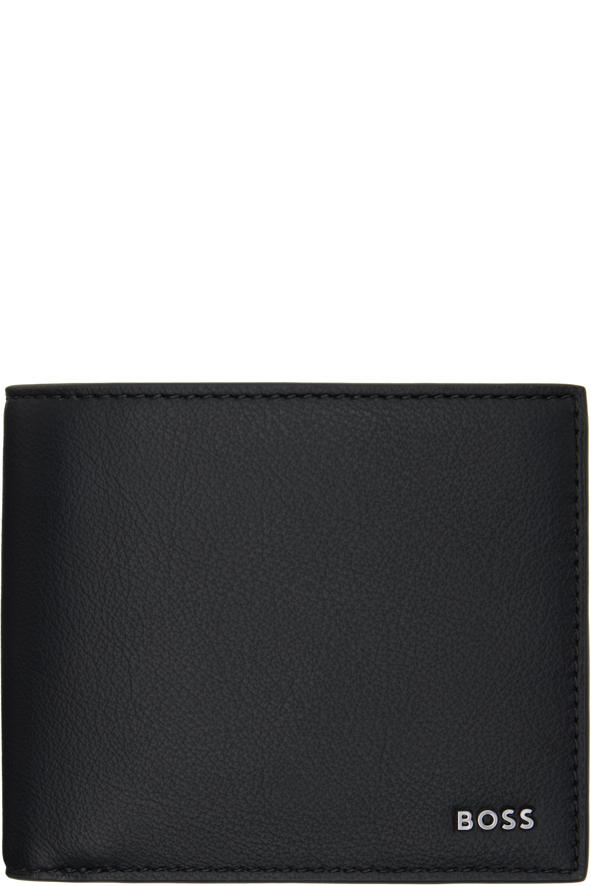 Boss - Portefeuille à deux volets noir