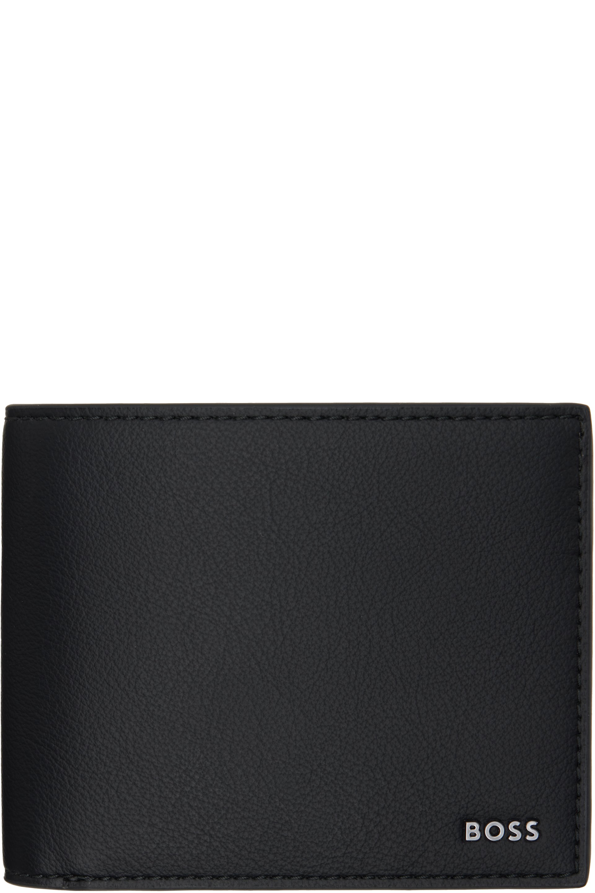 Boss - Portefeuille à trois volets noir