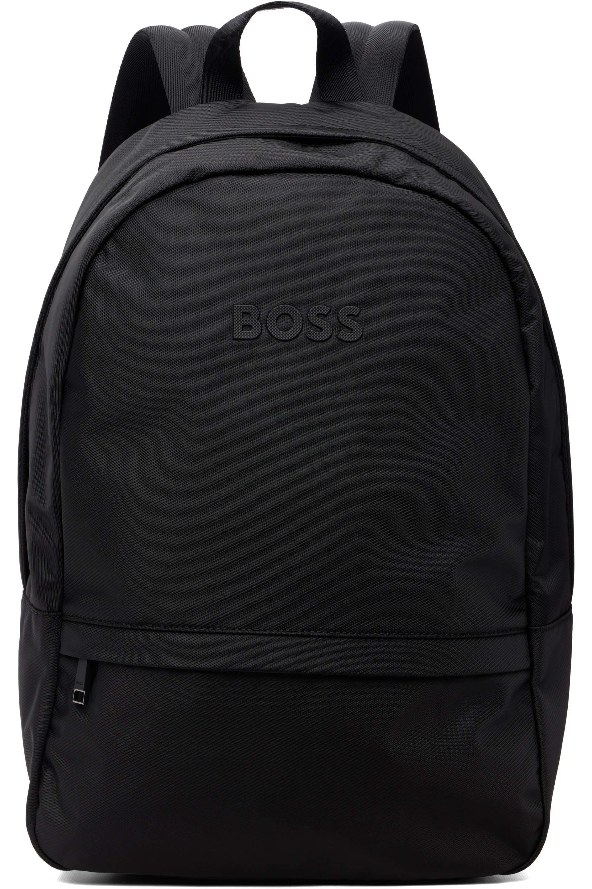 BOSS - Black Logo-Detail Backpack