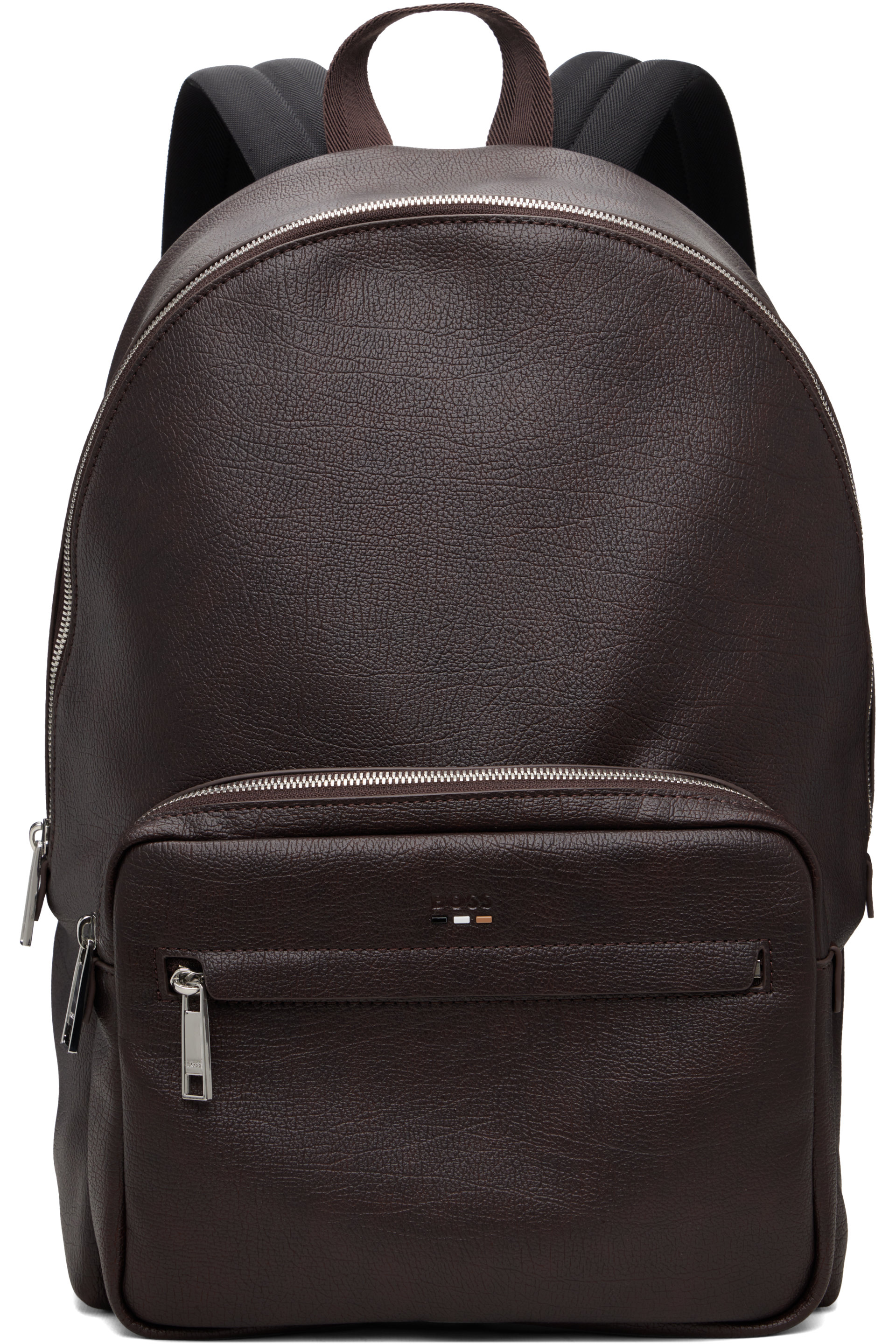 Boss - Sac à dos brun à logo