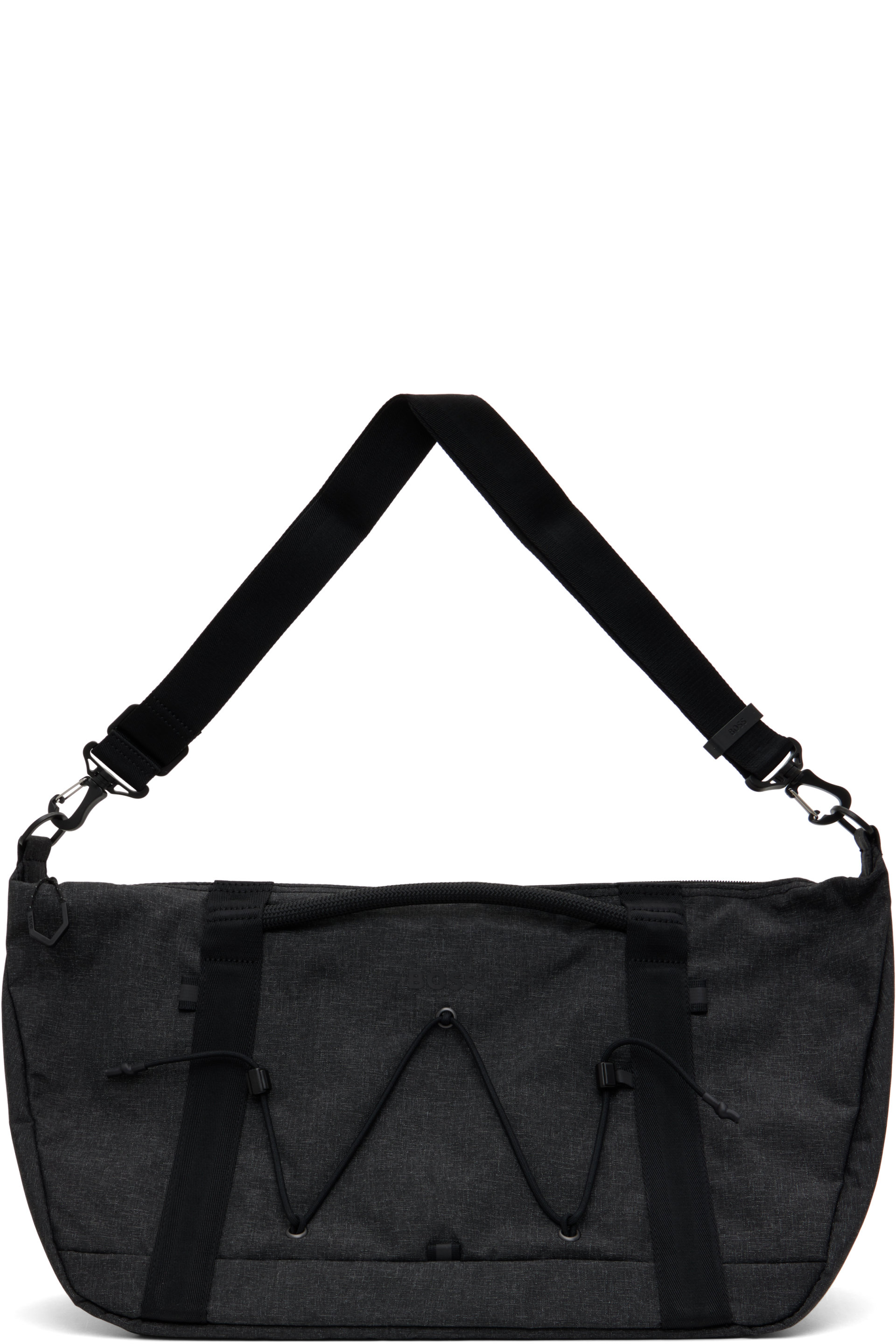 Boss - Sac messager noir à logo