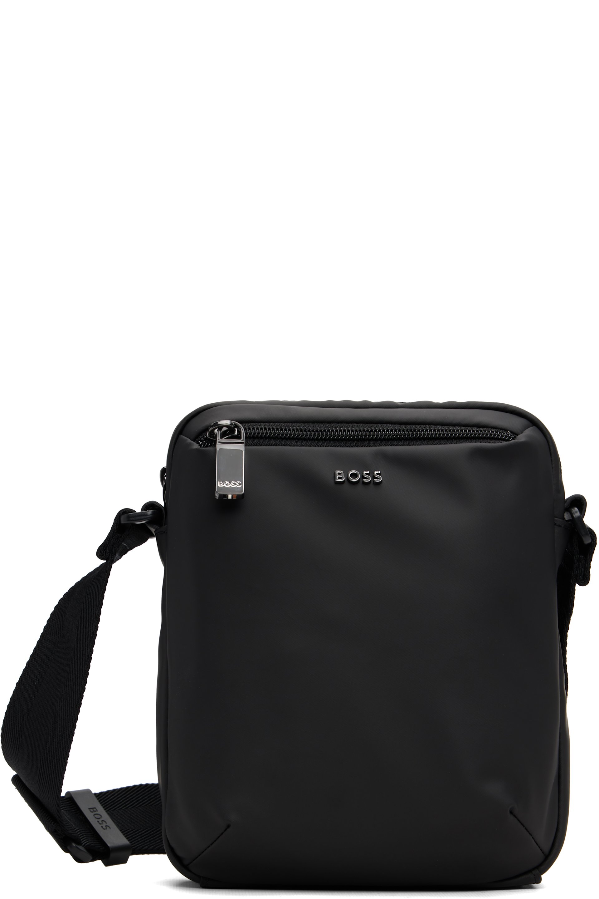 BOSS - Black Coated Canvas Bag