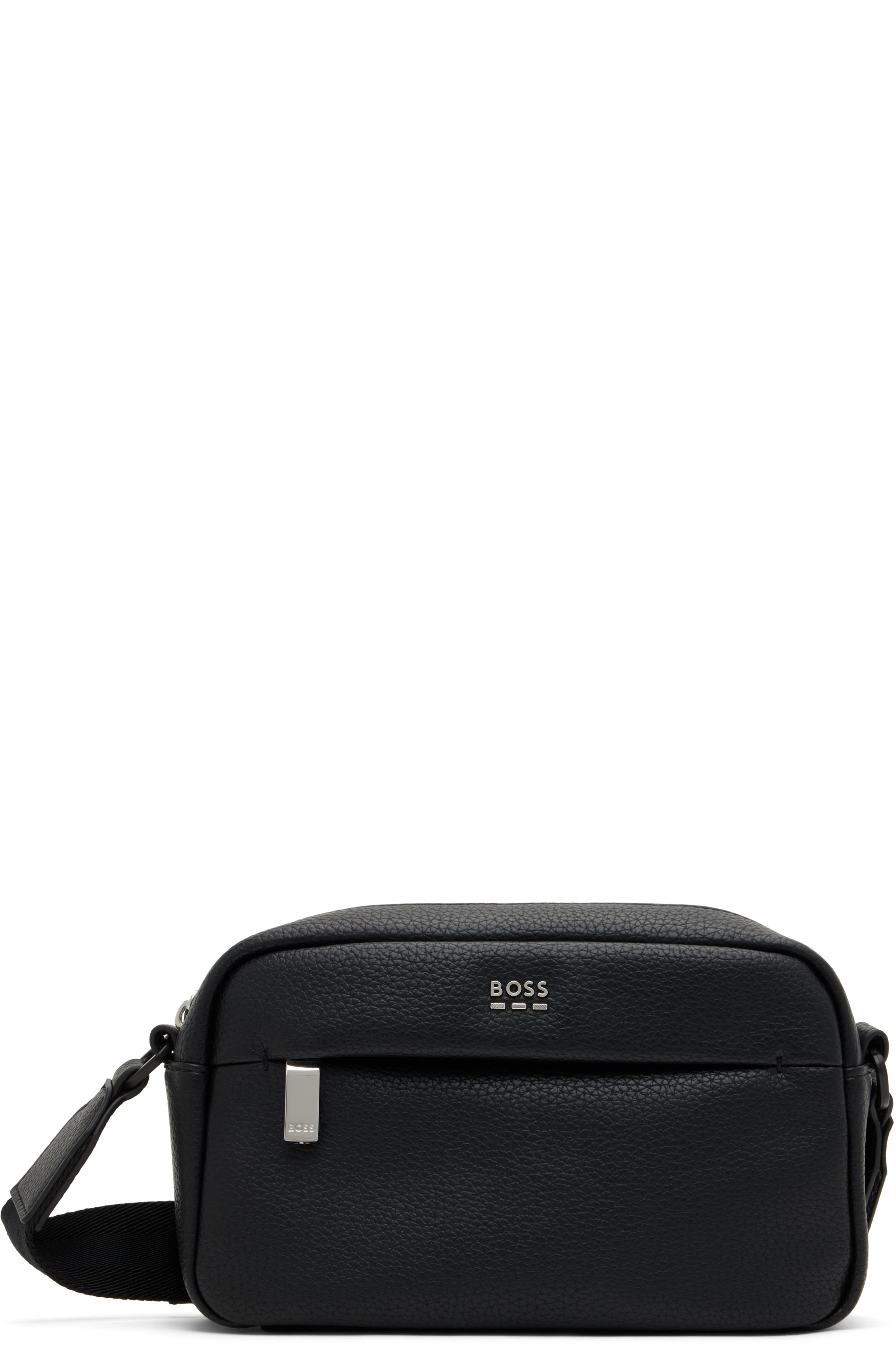 BOSS - Black Faux-Leather Bag