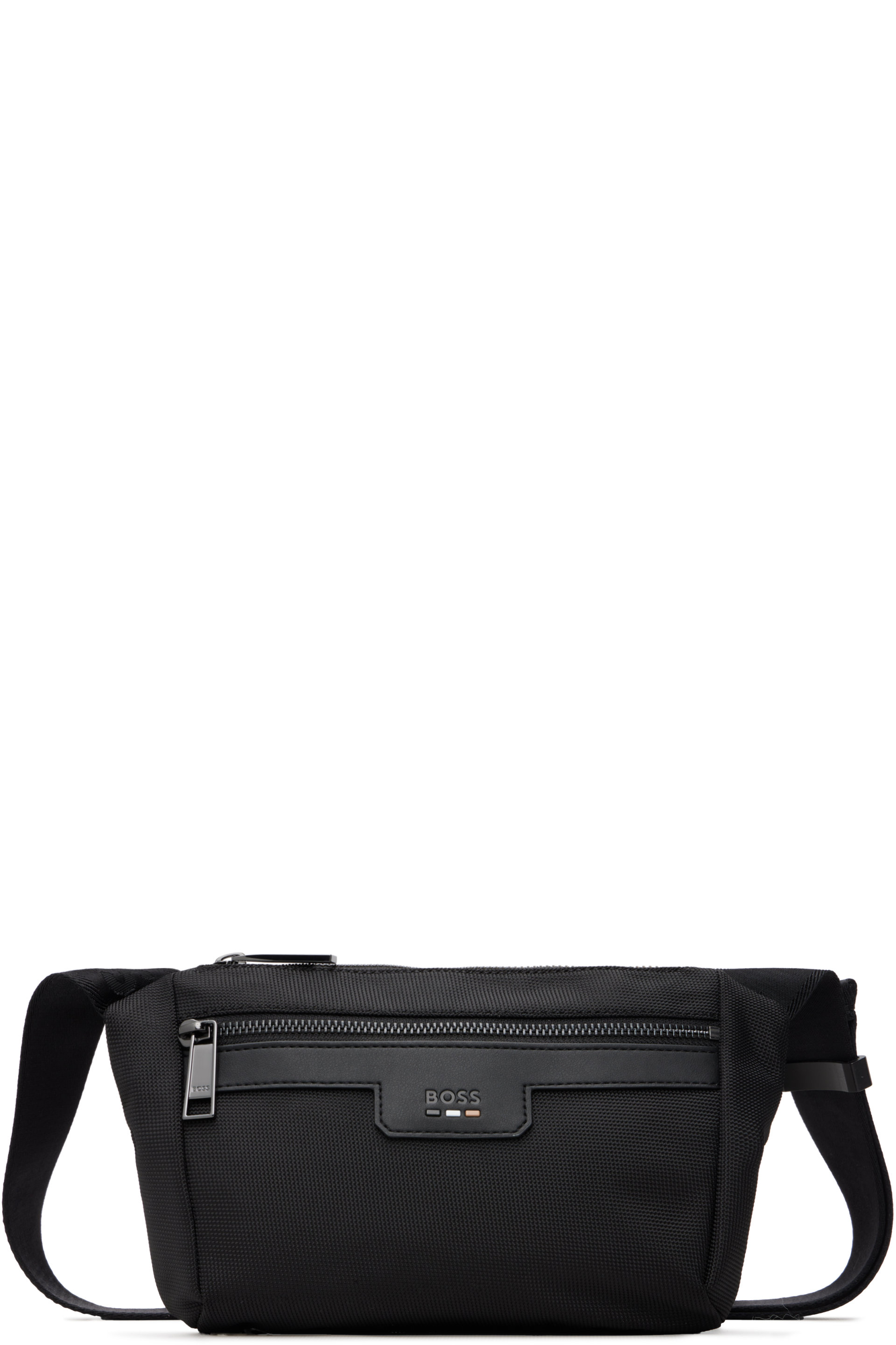 BOSS - Black Canvas Crossbody Pouch