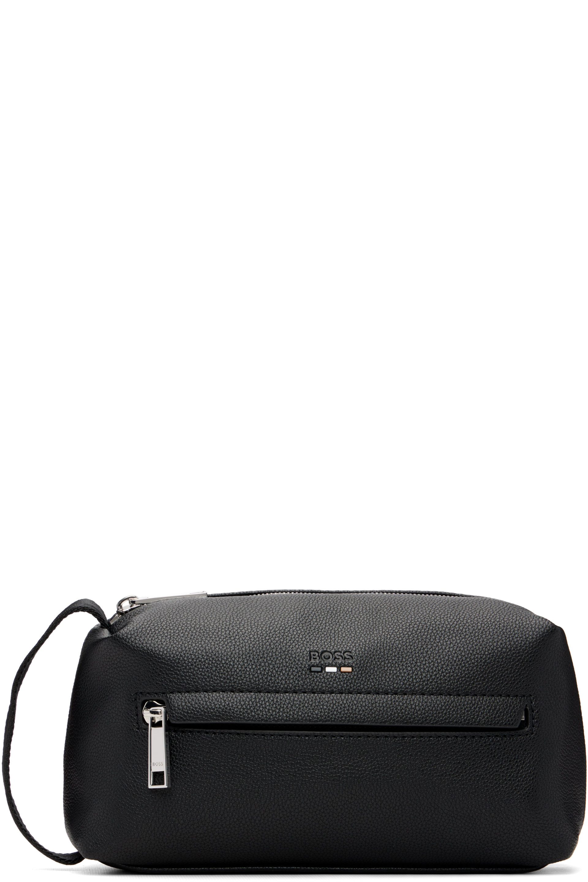 BOSS - Black Logo Debossed Pouch