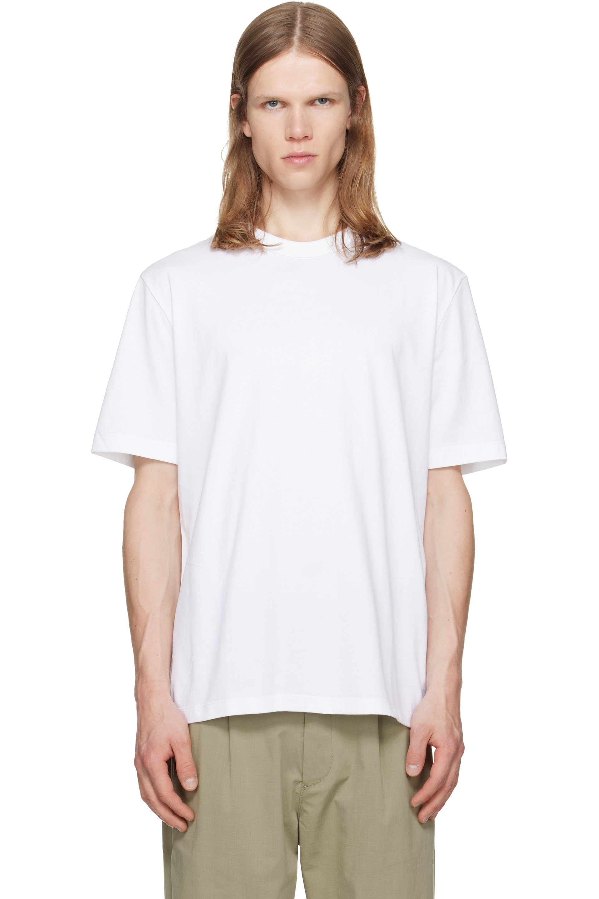 BOSS - Three-Pack White Crew-Neck Cotton T-shirts
