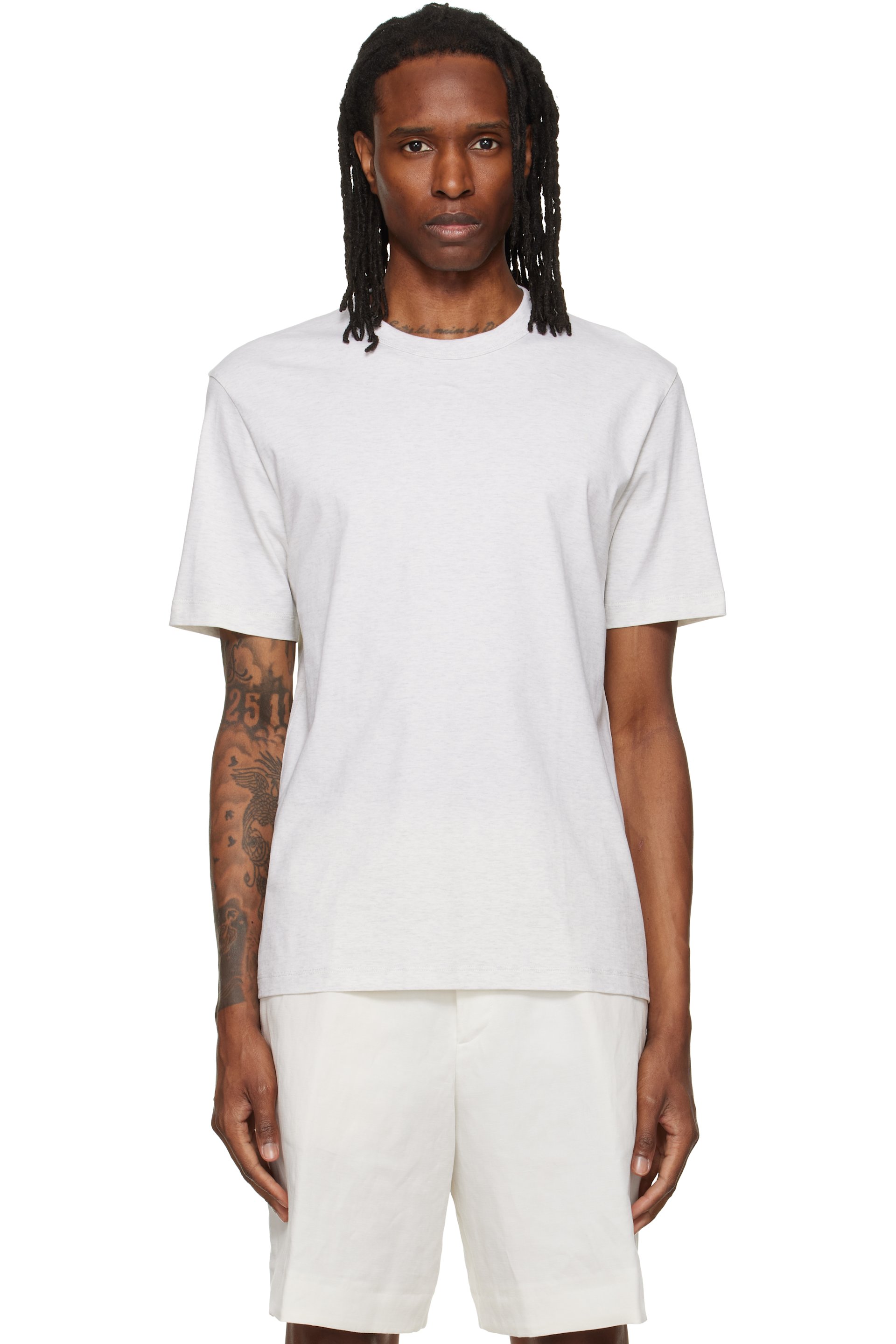 BOSS - Three-Pack Multicolor Crew-Neck Cotton T-shirts