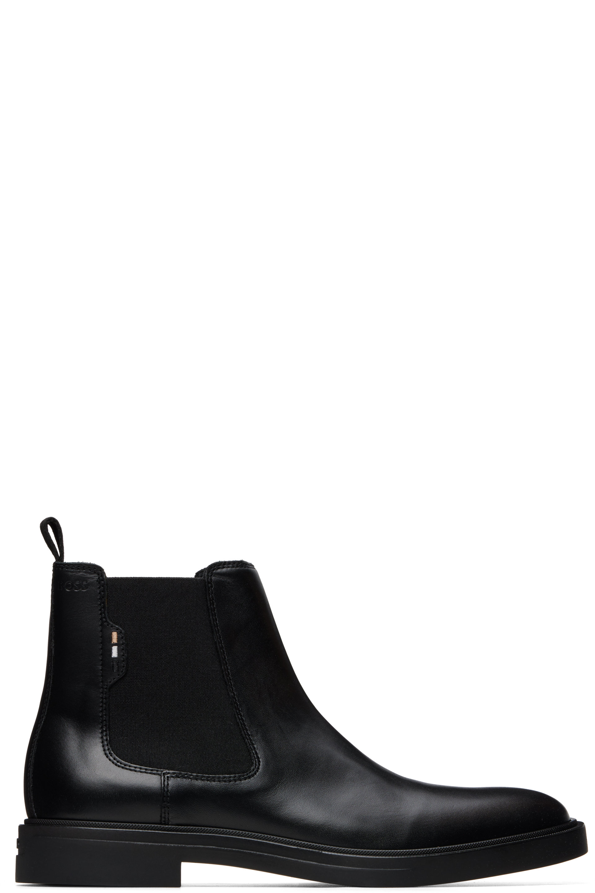 BOSS - Black Signature Stitch Chelsea Boots