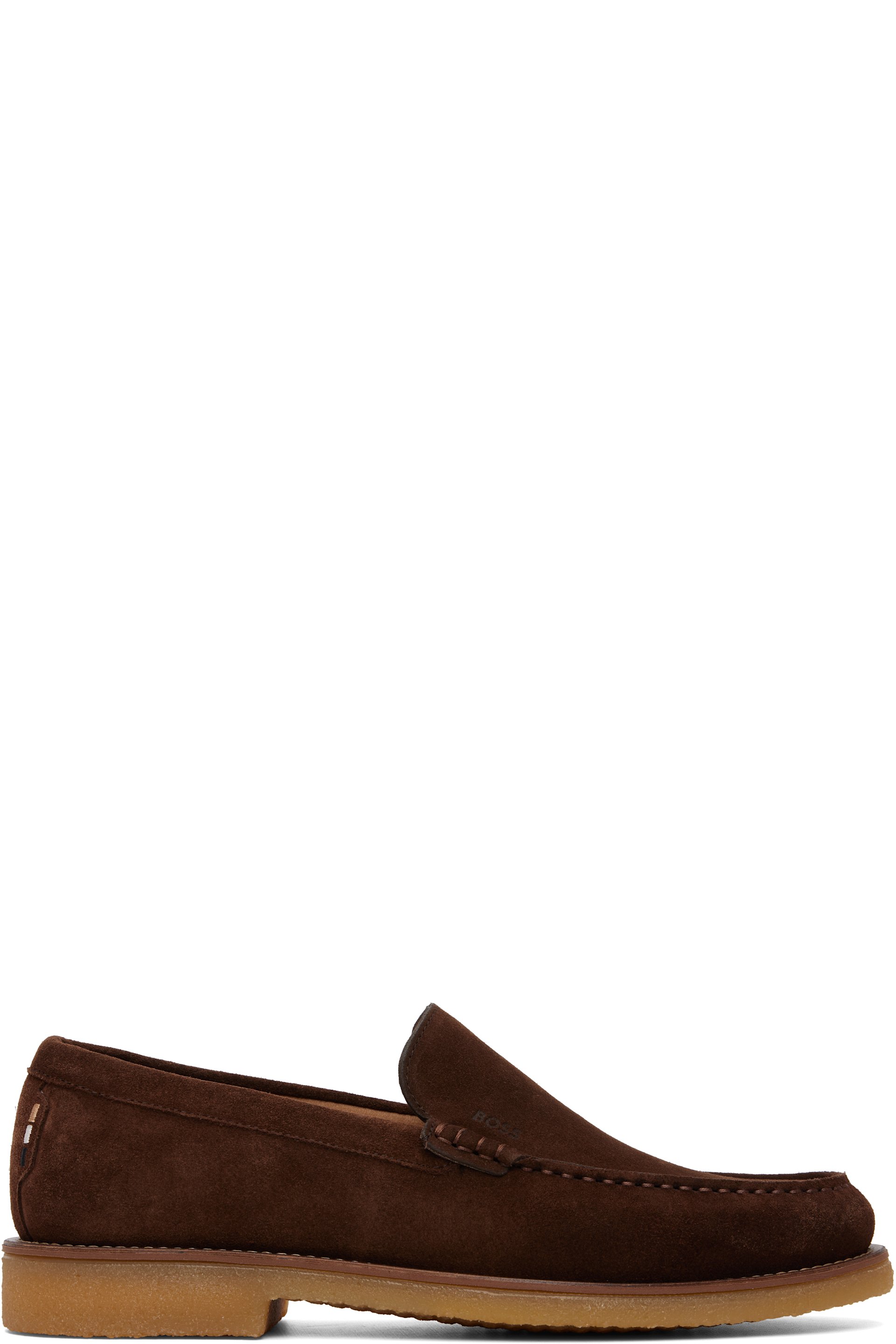 BOSS - Brown Suede Loafers