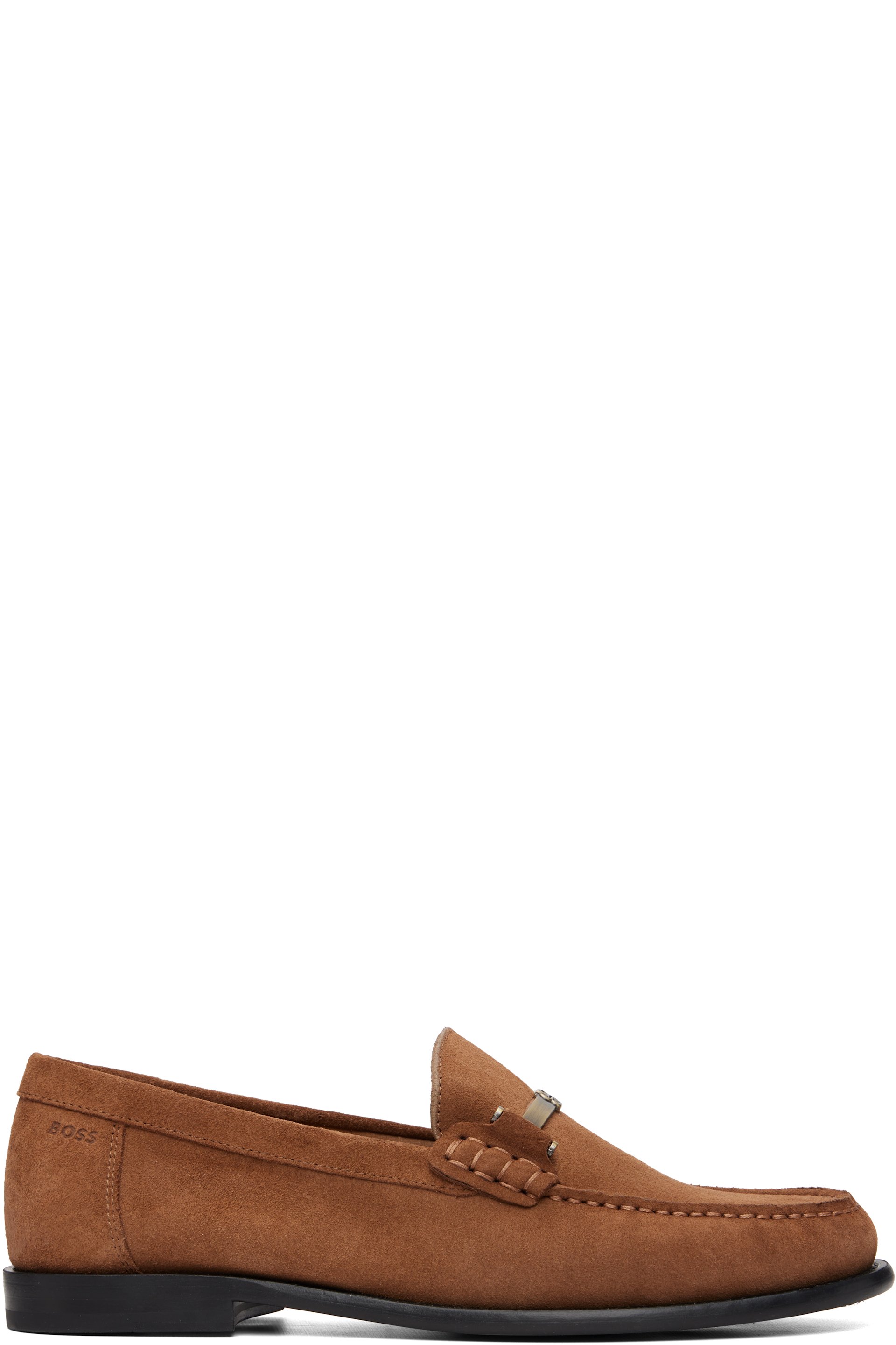 BOSS - Tan Suede Loafers