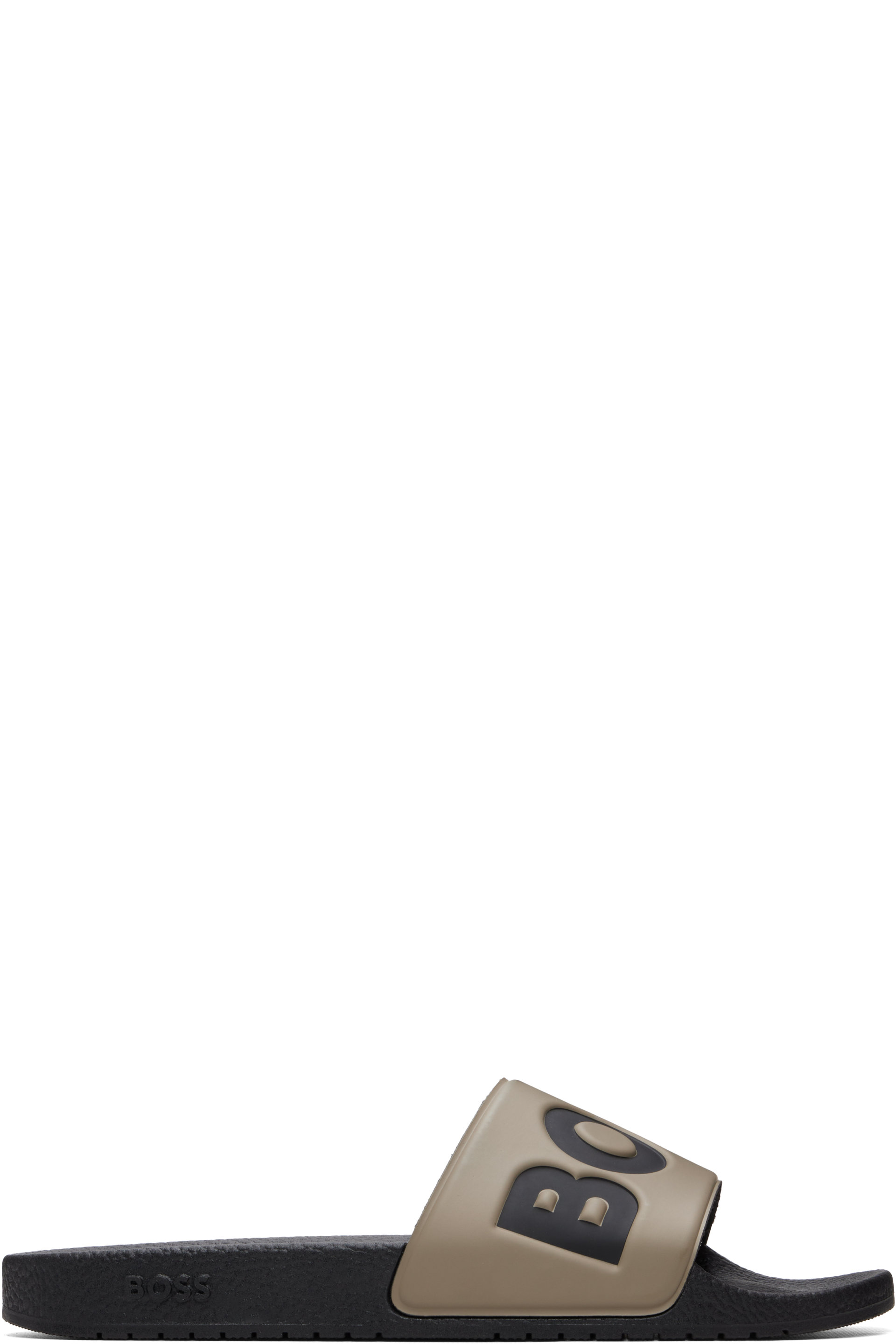 BOSS - Taupe Logo Slides