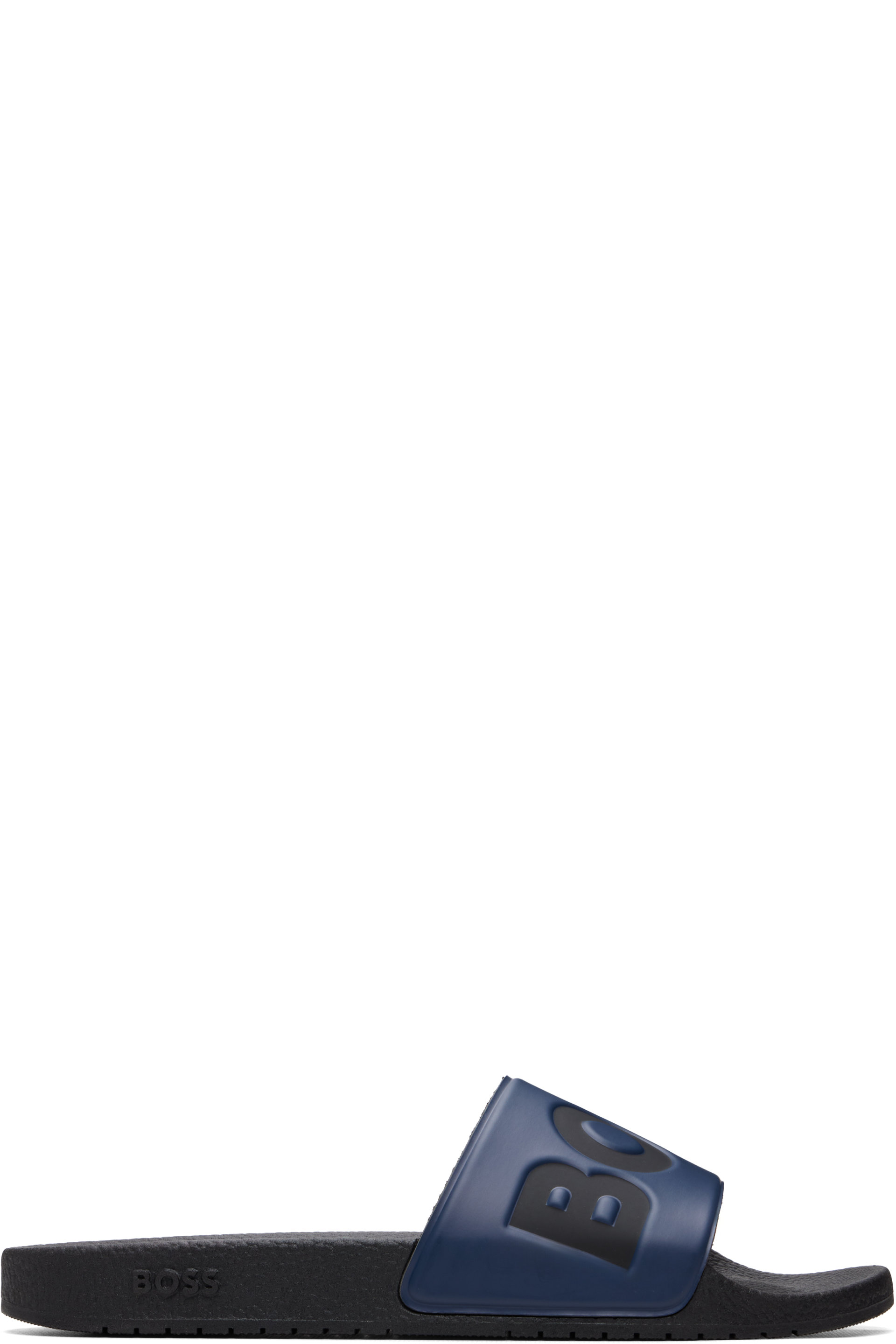 BOSS - Navy Logo Slides