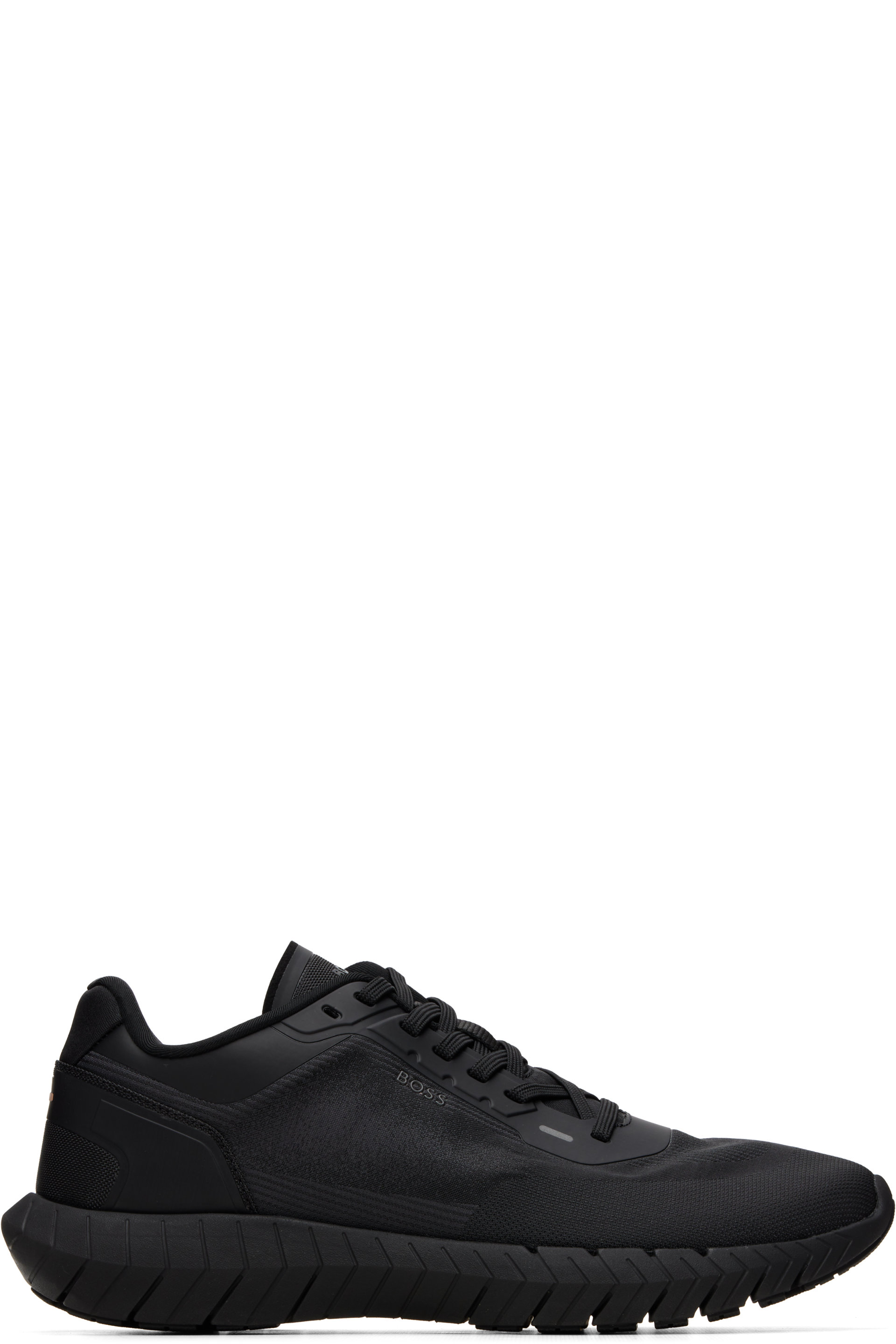 BOSS - Black 'BOSS-MOTION' Woven Jacquard Sneakers