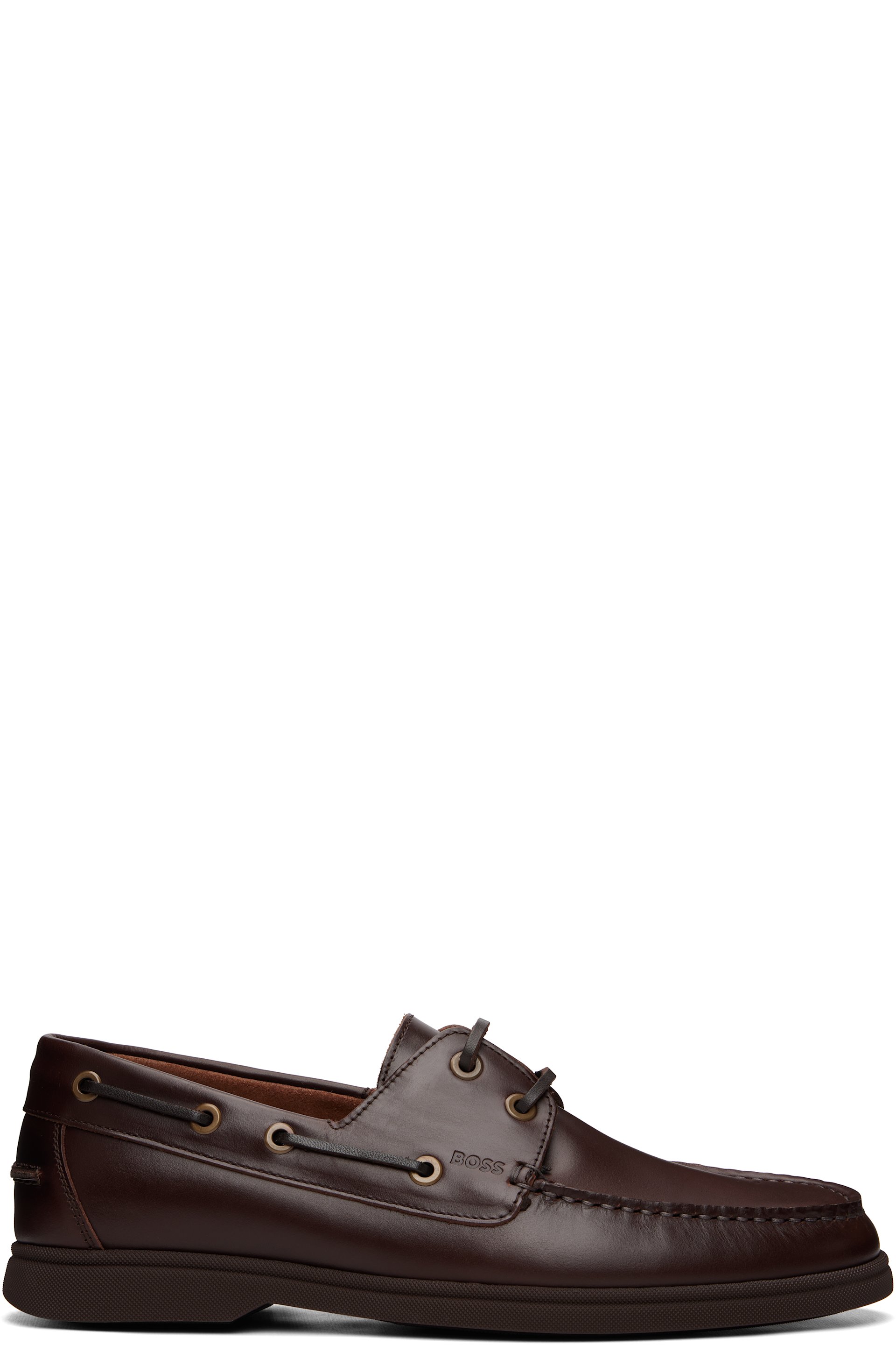 BOSS - Brown Leather Loafers