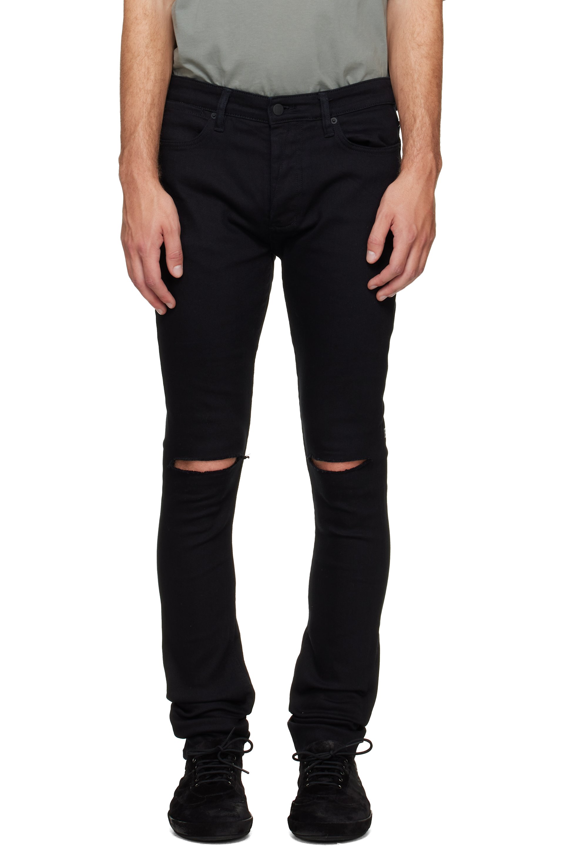 Ksubi - Black Van Winkle Ace Slice Jeans