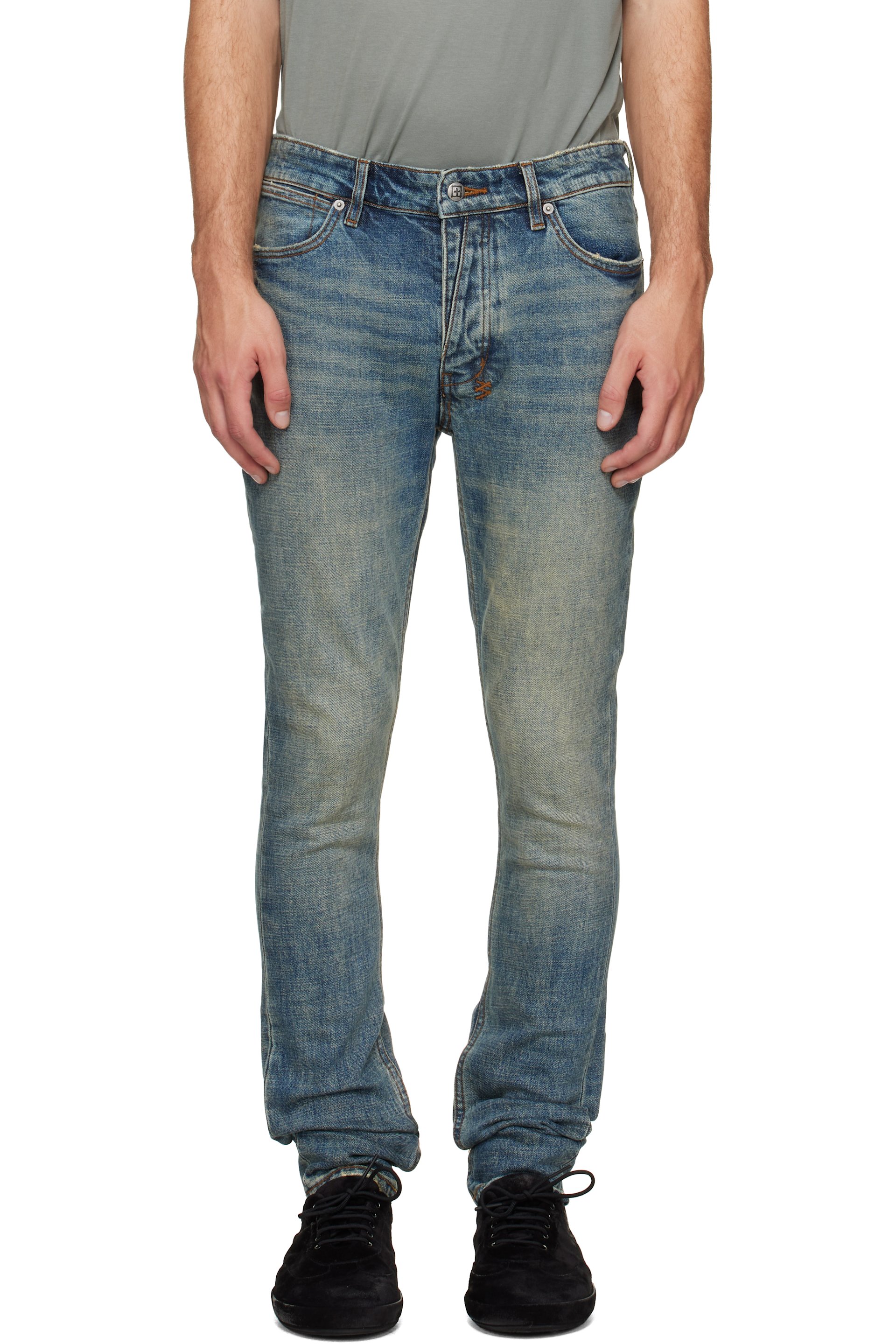 Ksubi - Jean Van Winkle Re-Up bleu