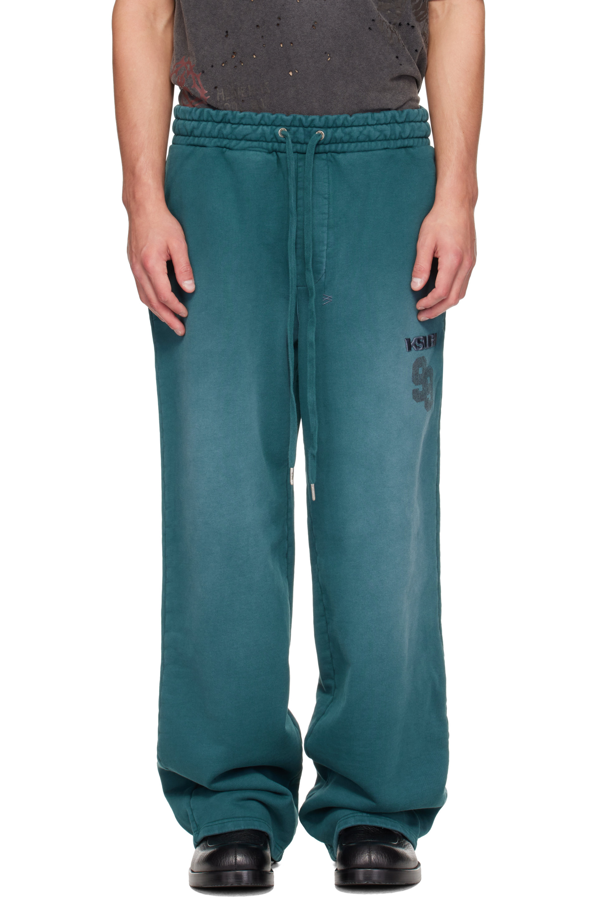 Ksubi - Pantalon de survêtement Rugged Synthesis vert