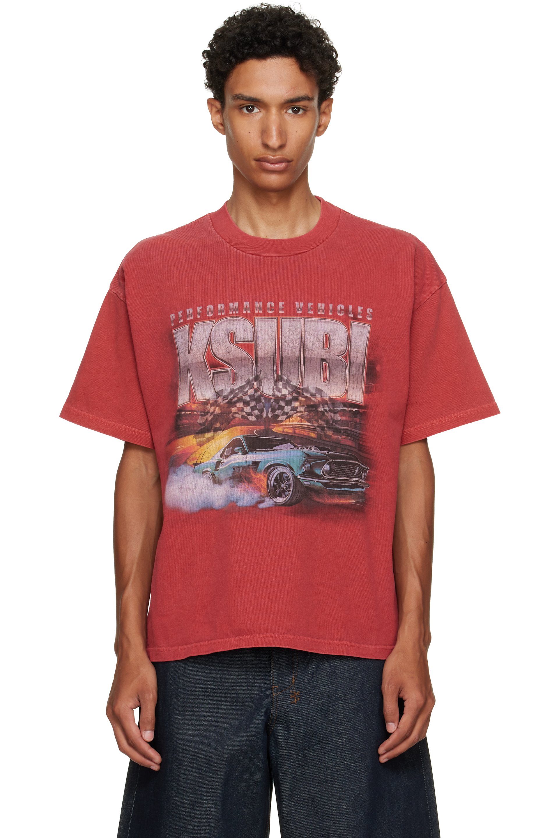 Ksubi - Red Performance Ekcess S/S T-shirt