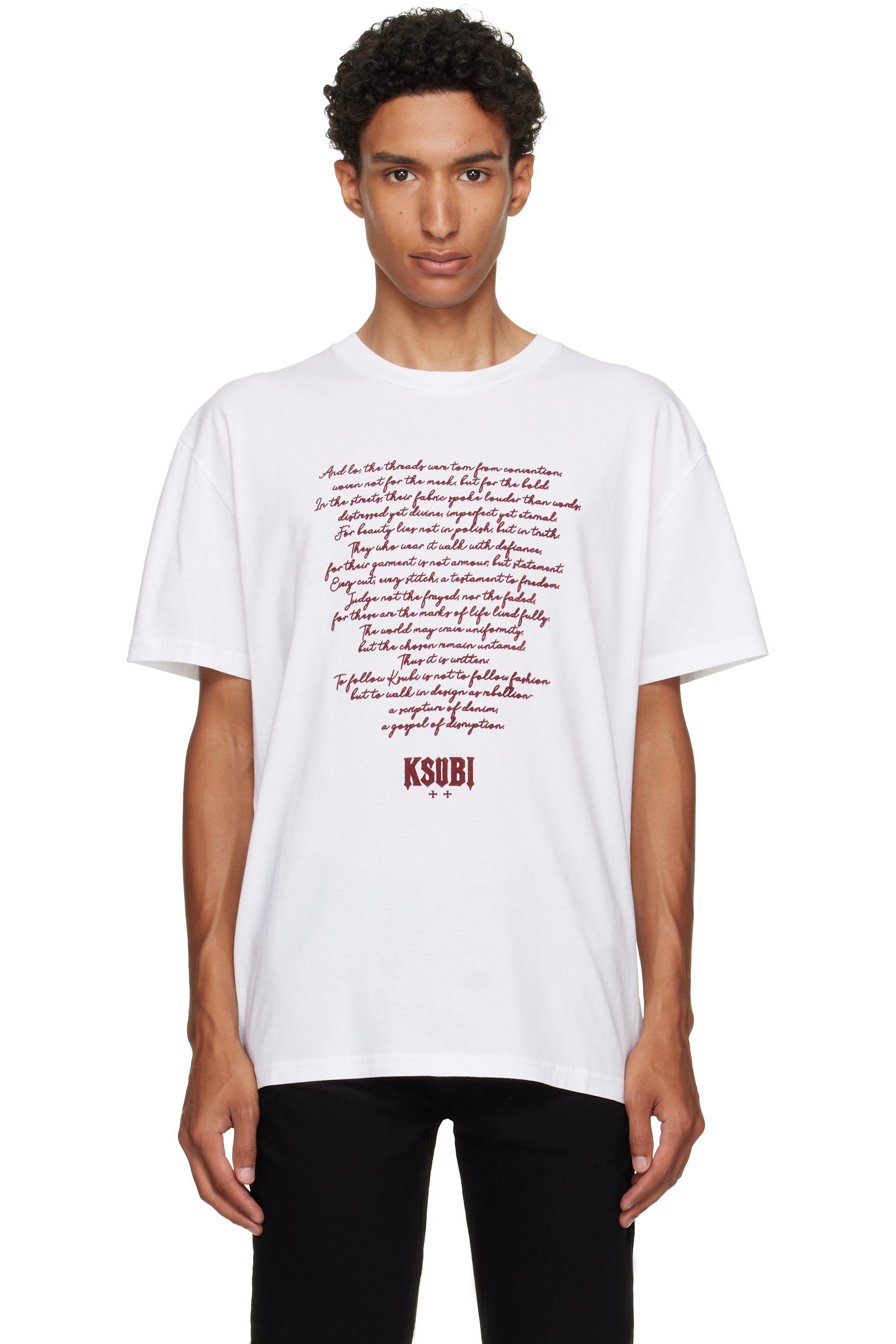 Ksubi - White Cypha Biggie S/S T-shirt