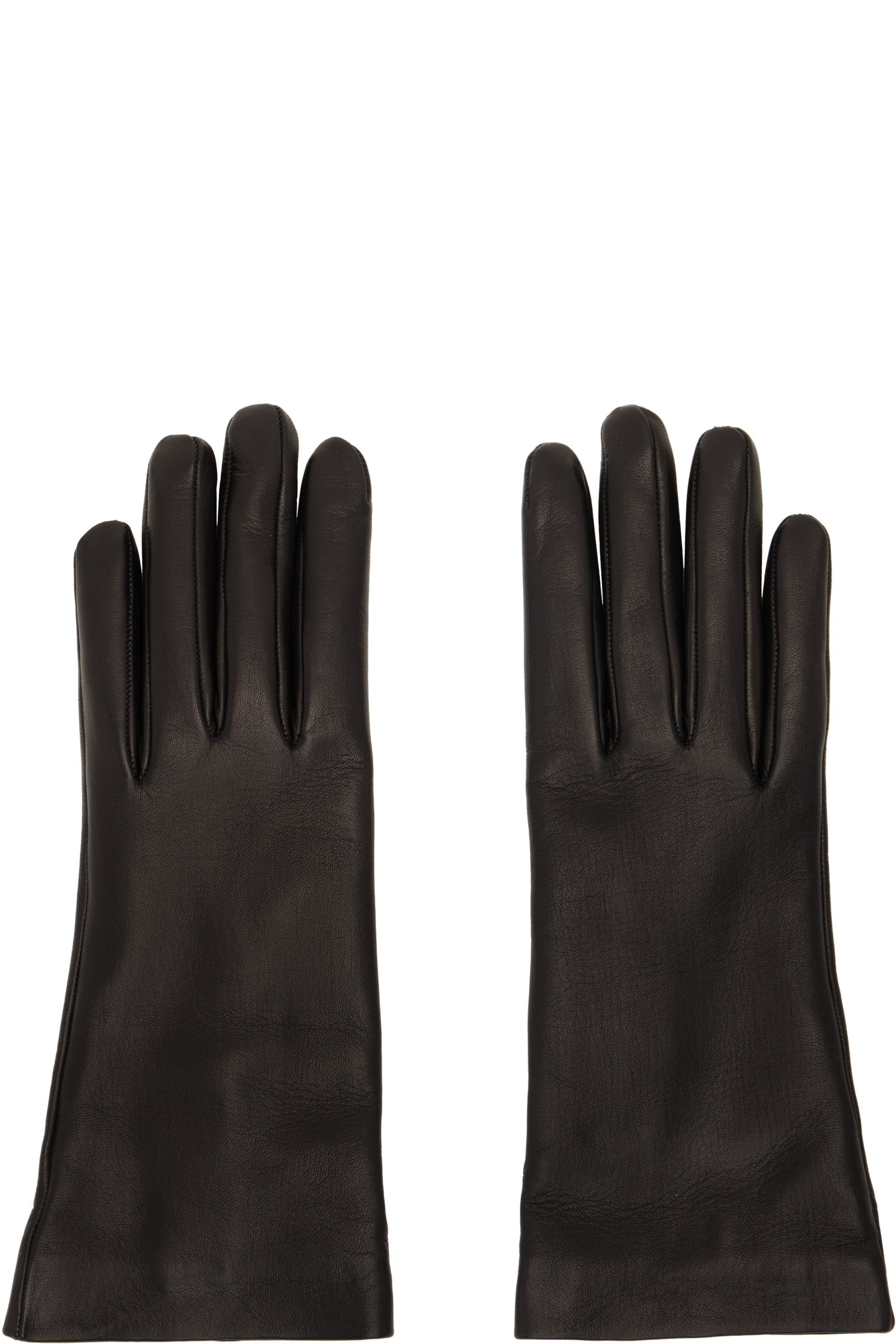 Gianvito Rossi - Black Nappa Lux Gloves