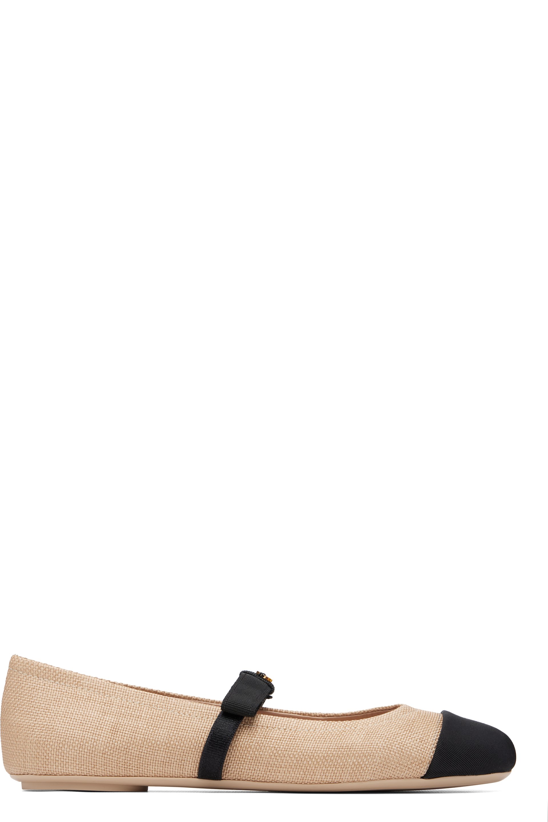 Gianvito Rossi - Beige Minou Ballerina Flats