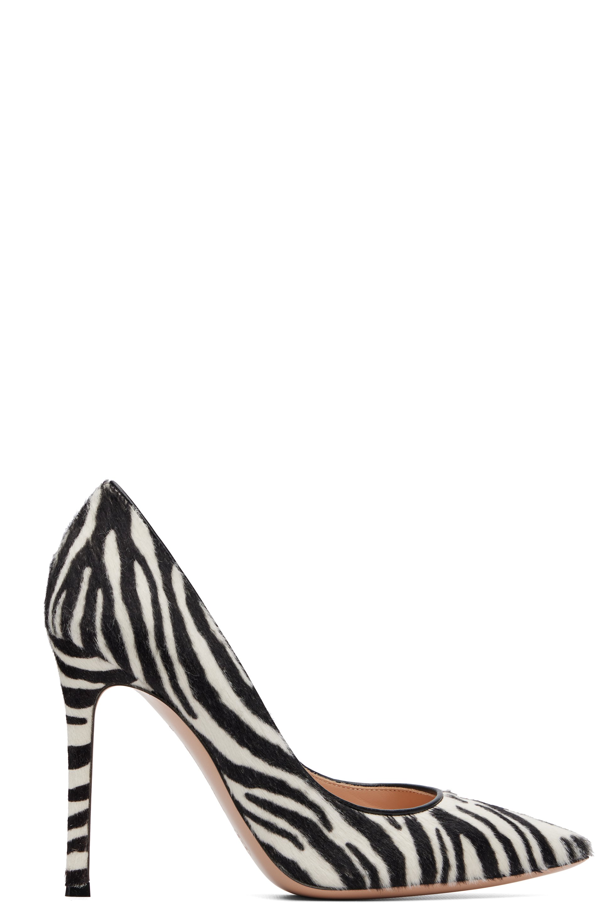 Gianvito Rossi - Black & White Gianvito 105 Heels