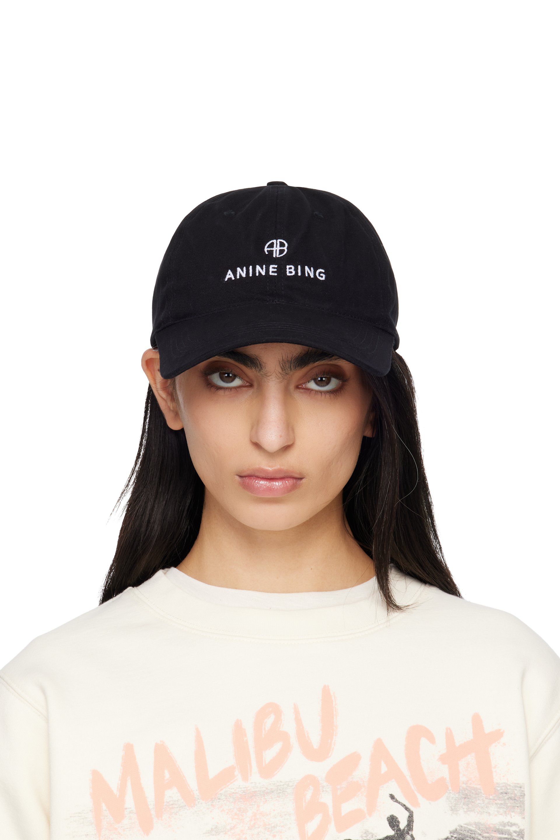 ANINE BING - Black Jeremy Baseball Cap