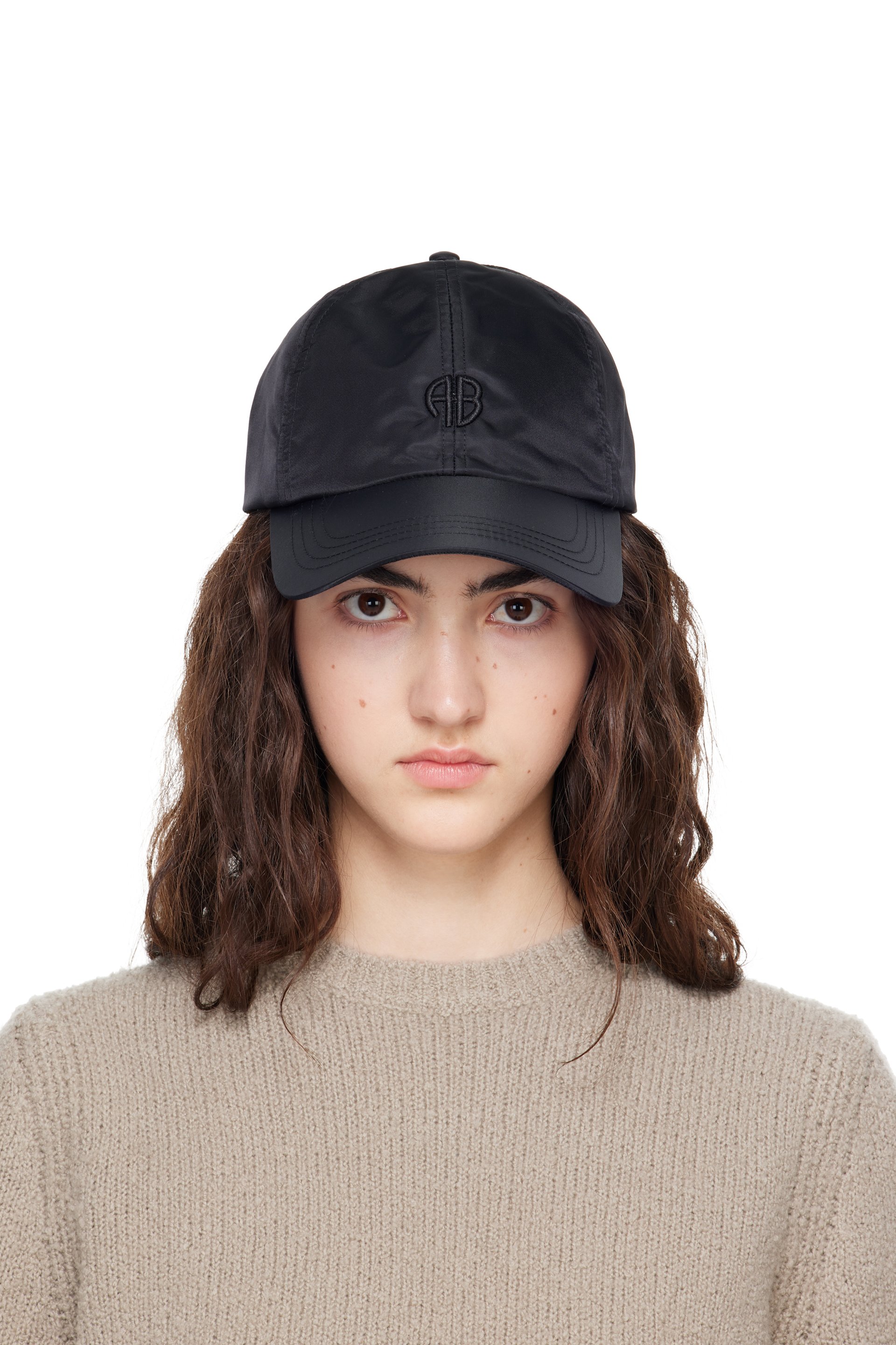 ANINE BING - Black Jeremy 'AB' Baseball Cap