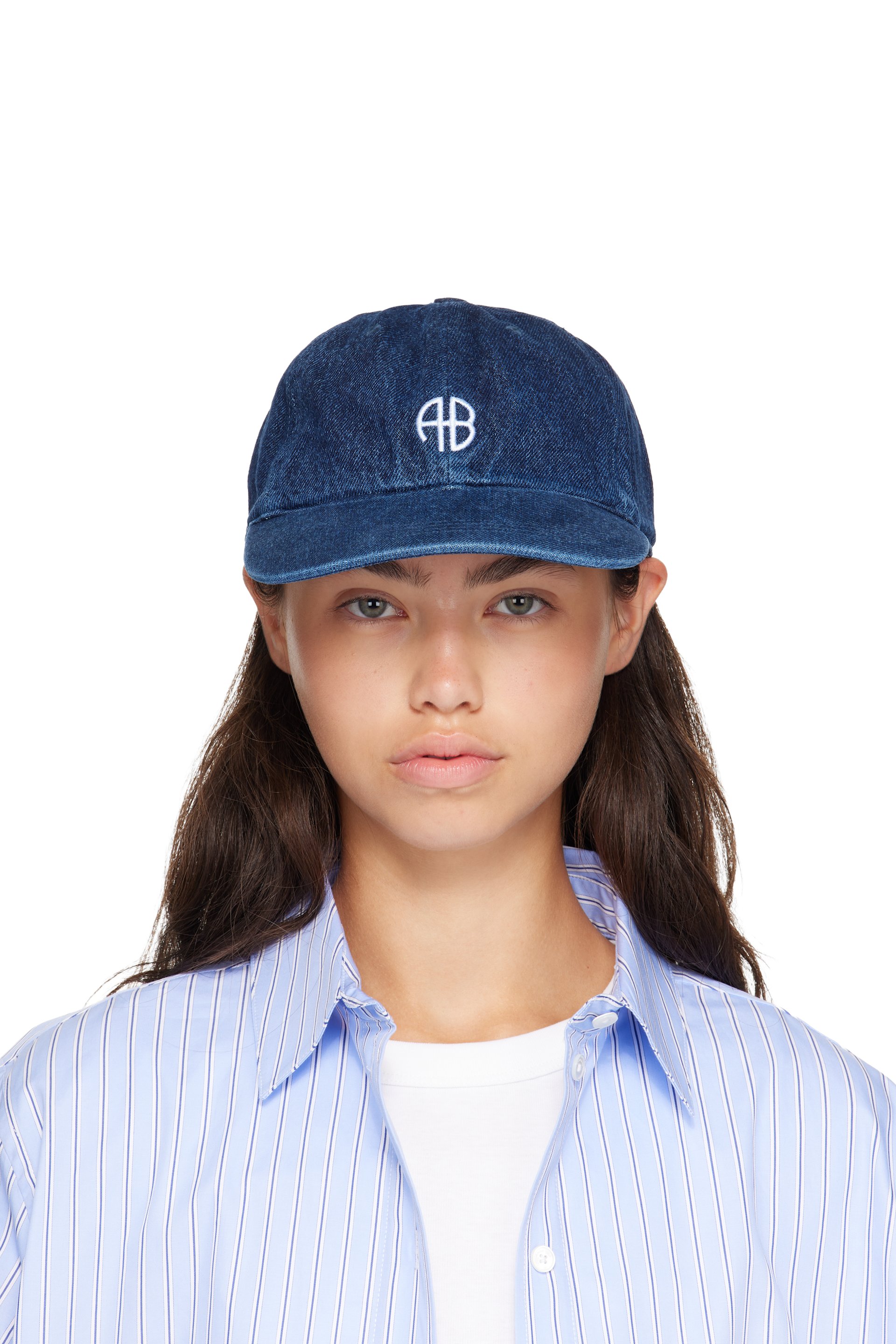 ANINE BING - Navy Jeremy Baseball Cap