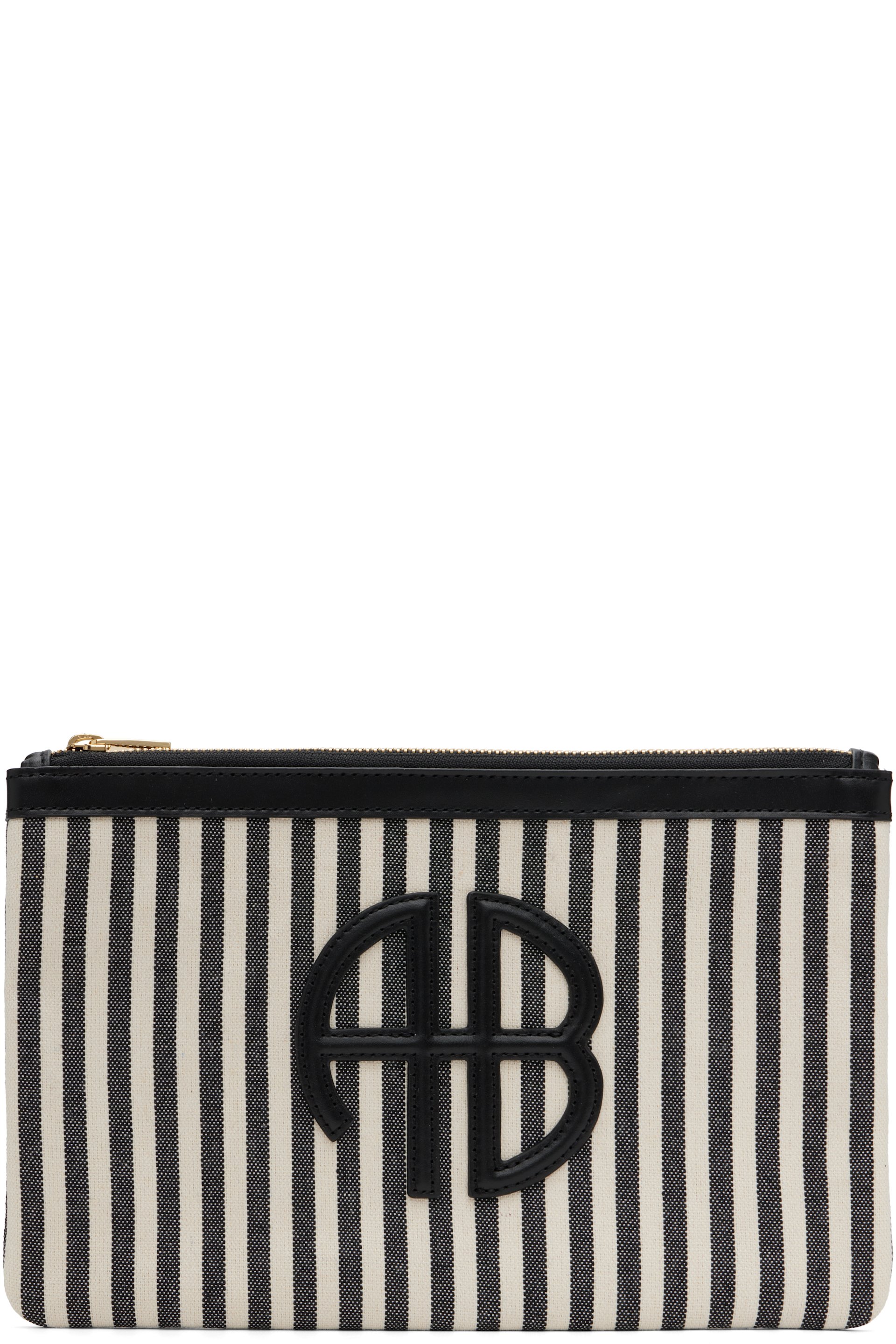 ANINE BING - Black & Off-White Lili Pouch