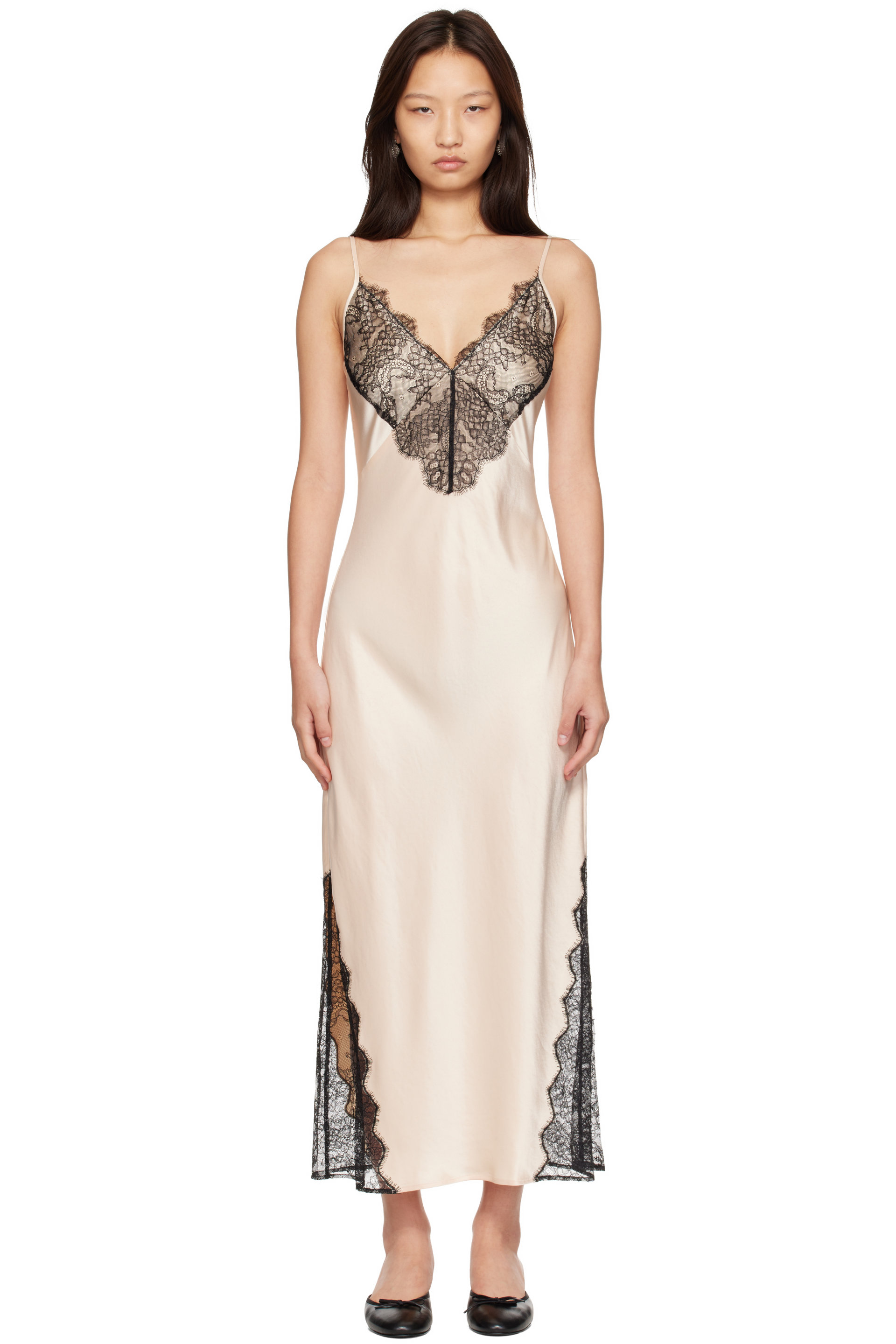 ANINE BING - Beige Judy Maxi Dress