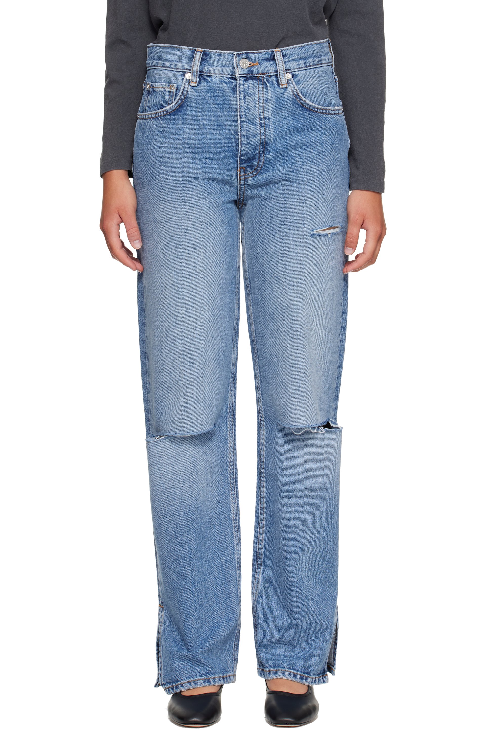ANINE BING - Blue Roy 31" Jeans