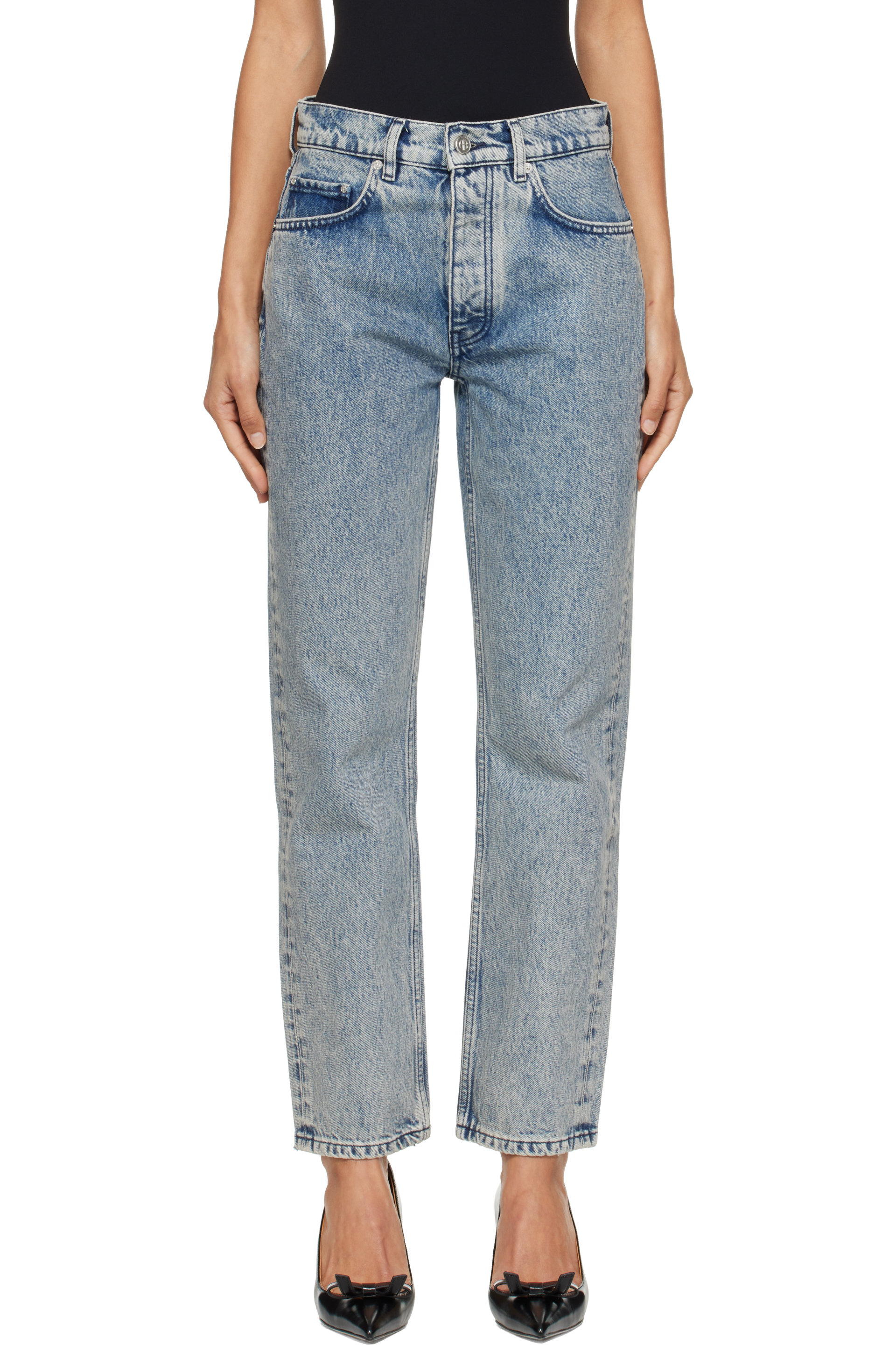 ANINE BING - Blue Kate Jeans