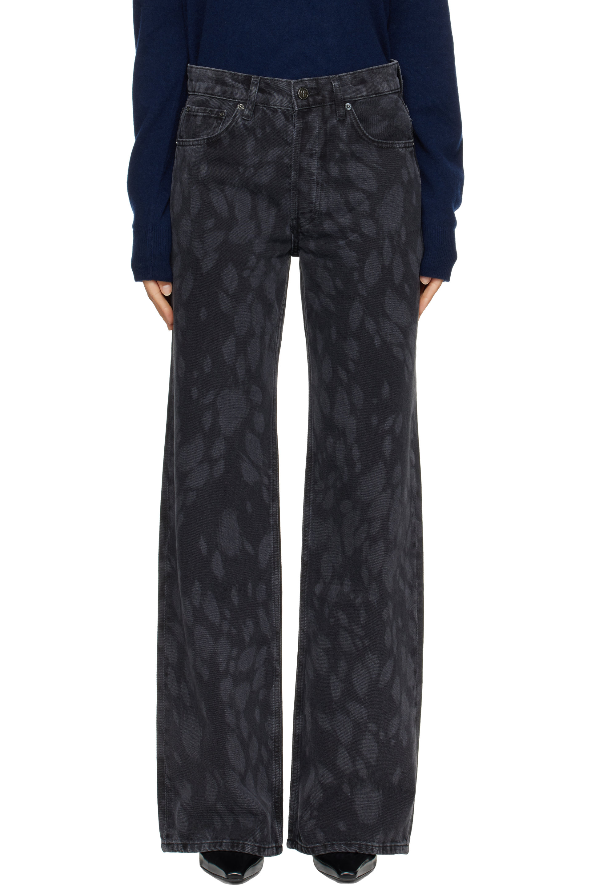 ANINE BING - Black Hugh Jeans