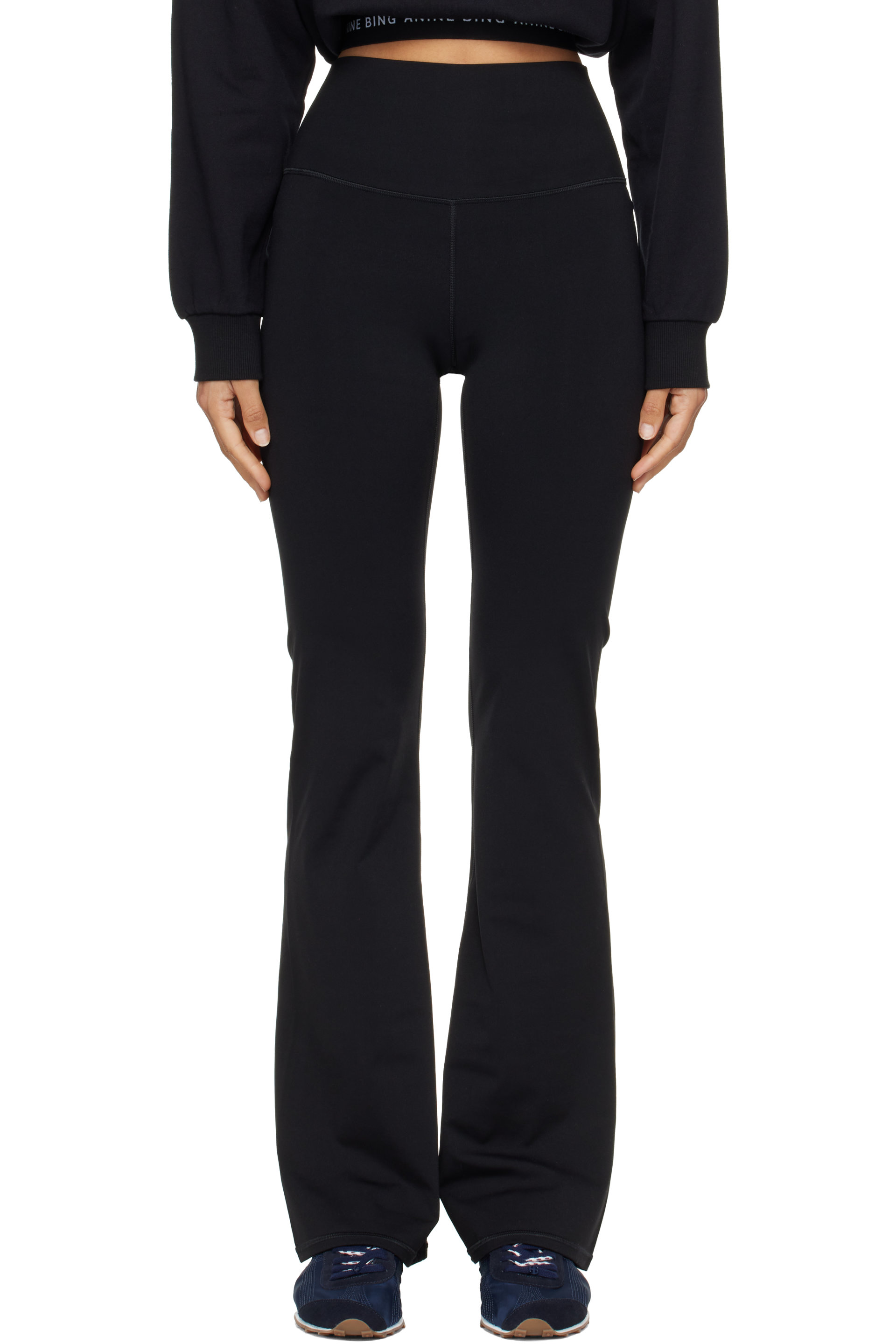 ANINE BING - Black Gabrielle Leggings