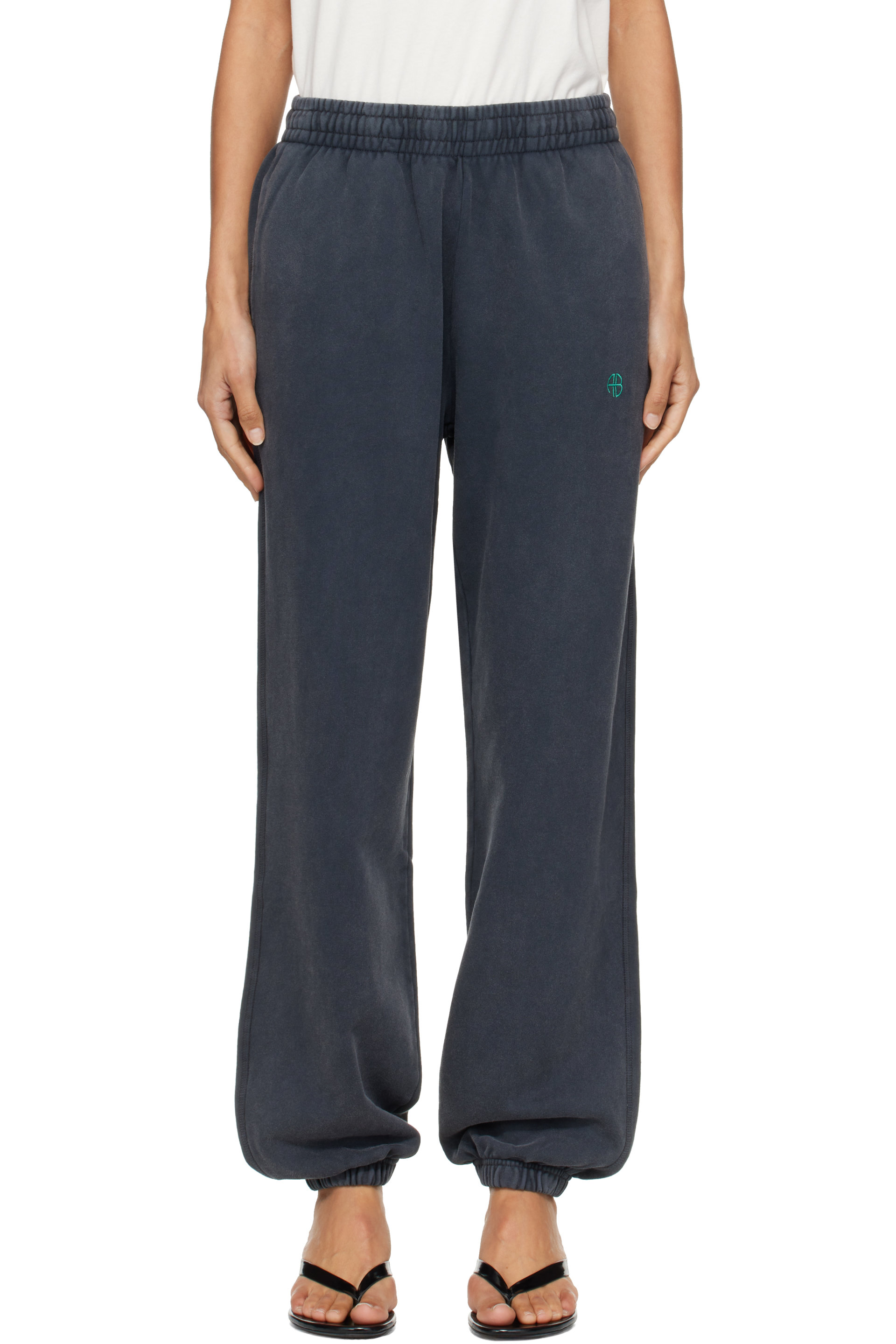 ANINE BING - Black Karter Sweatpants