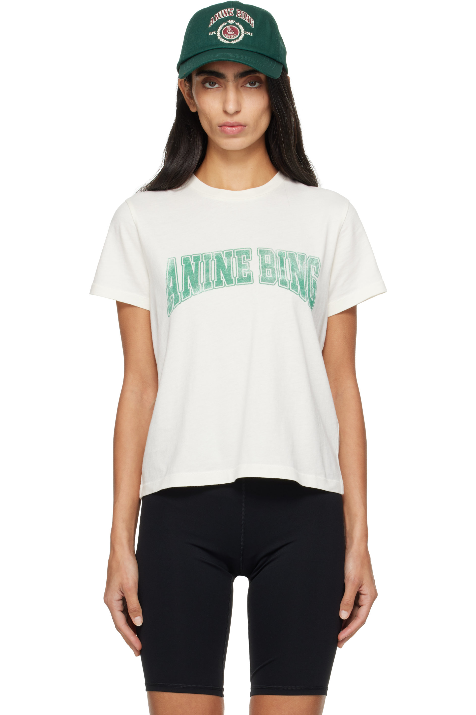 ANINE BING - Off-White Shelley T-shirt